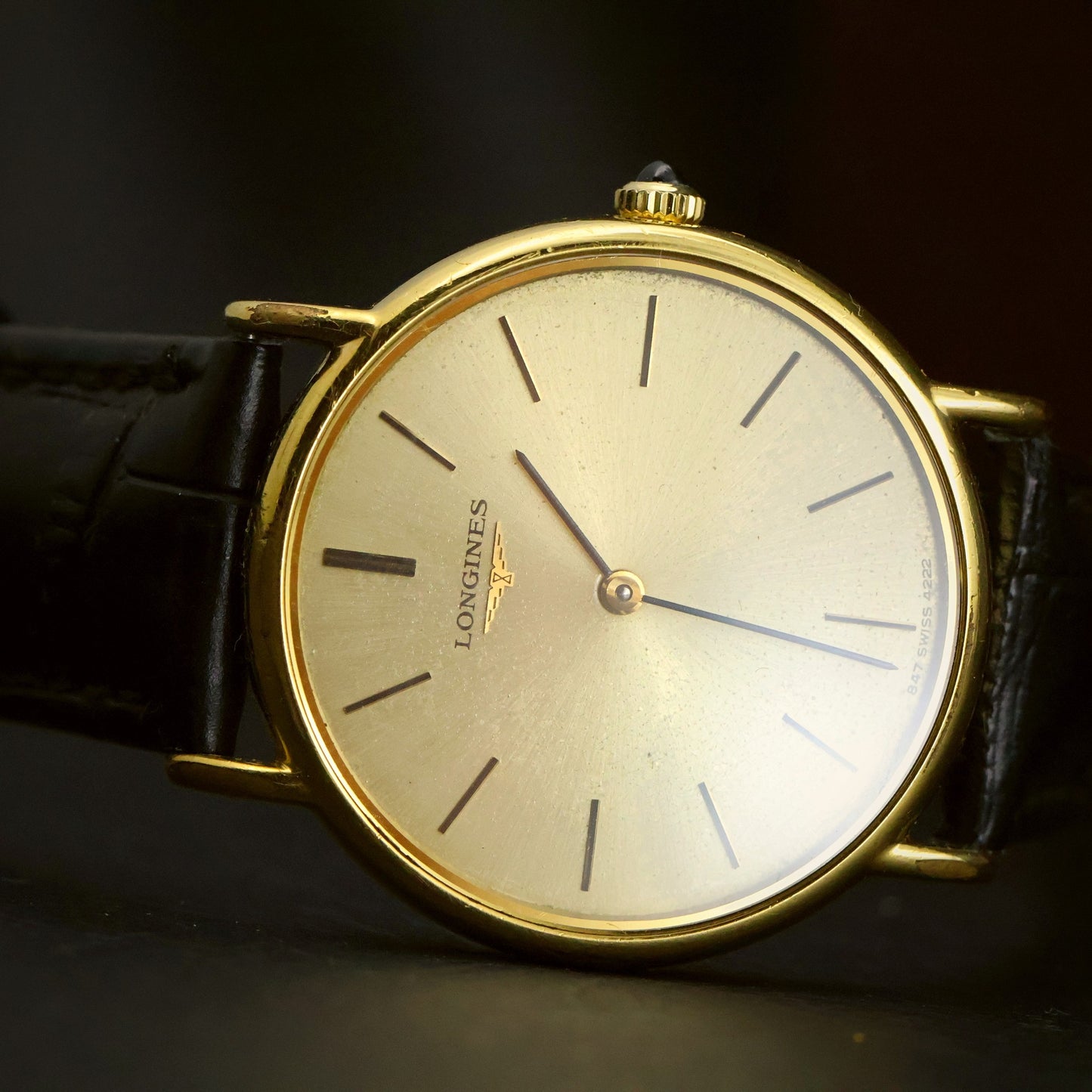 Longines Cal. 847 Dress Watch | Champagne Dial | Gold | Boxed