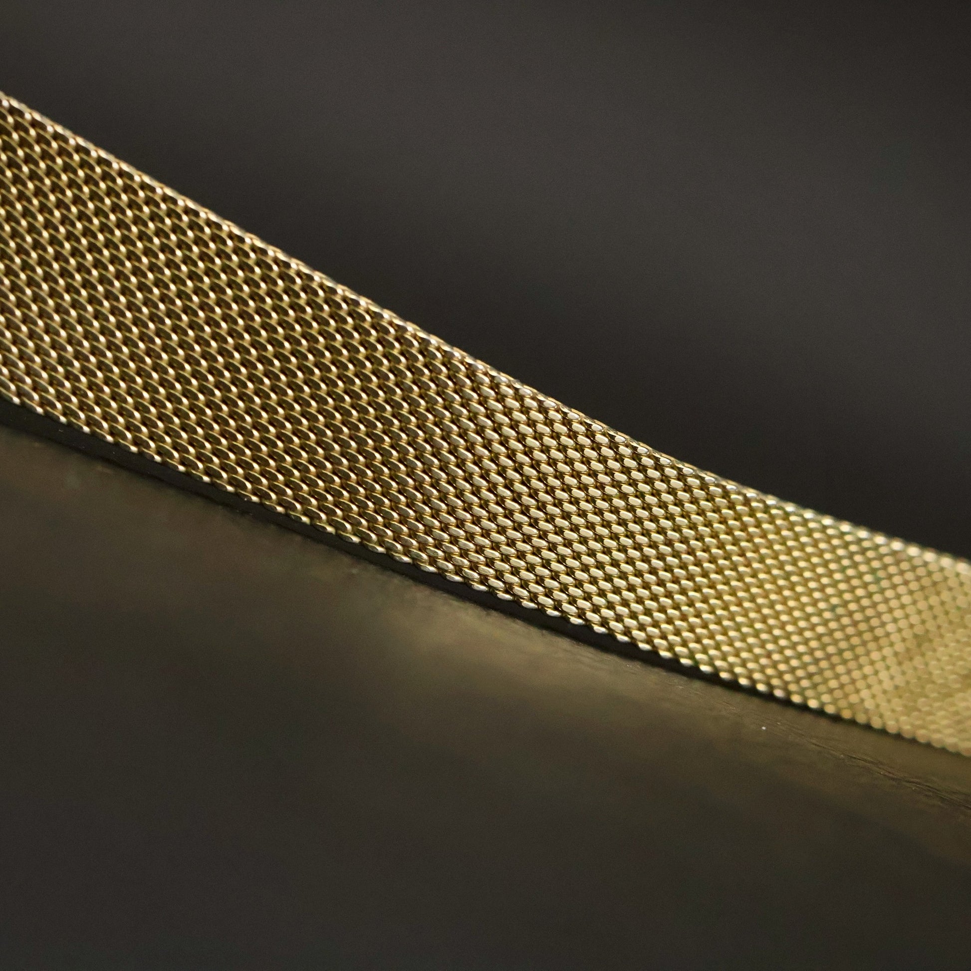 Omega De Ville Ladies Cocktail | Silver Crosshair Dial | Gold Mesh | Boxed