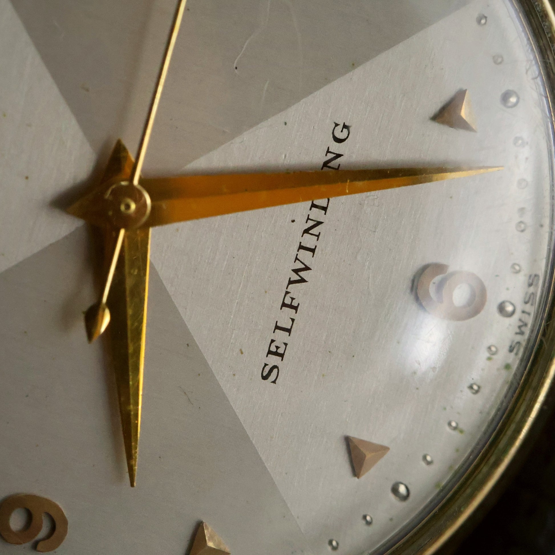 Bulova Selfwinding | Silver Starburst Dial | Gold-Filled | 1952 Military Engraving
