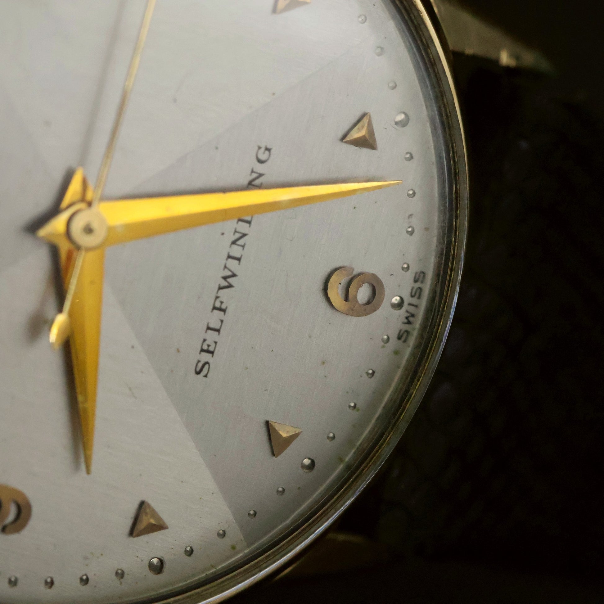 Bulova Selfwinding | Silver Starburst Dial | Gold-Filled | 1952 Military Engraving