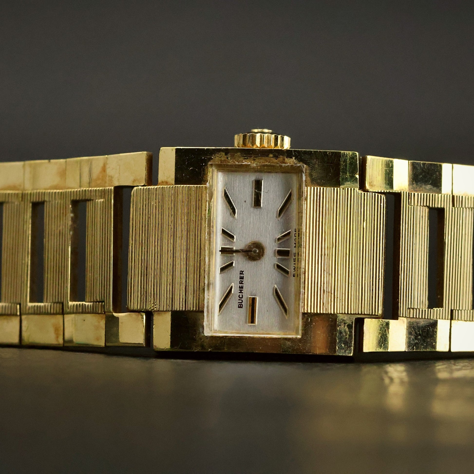 Bucherer Ladies Cocktail | Silver Dial | Gold | Integrated Bracelet