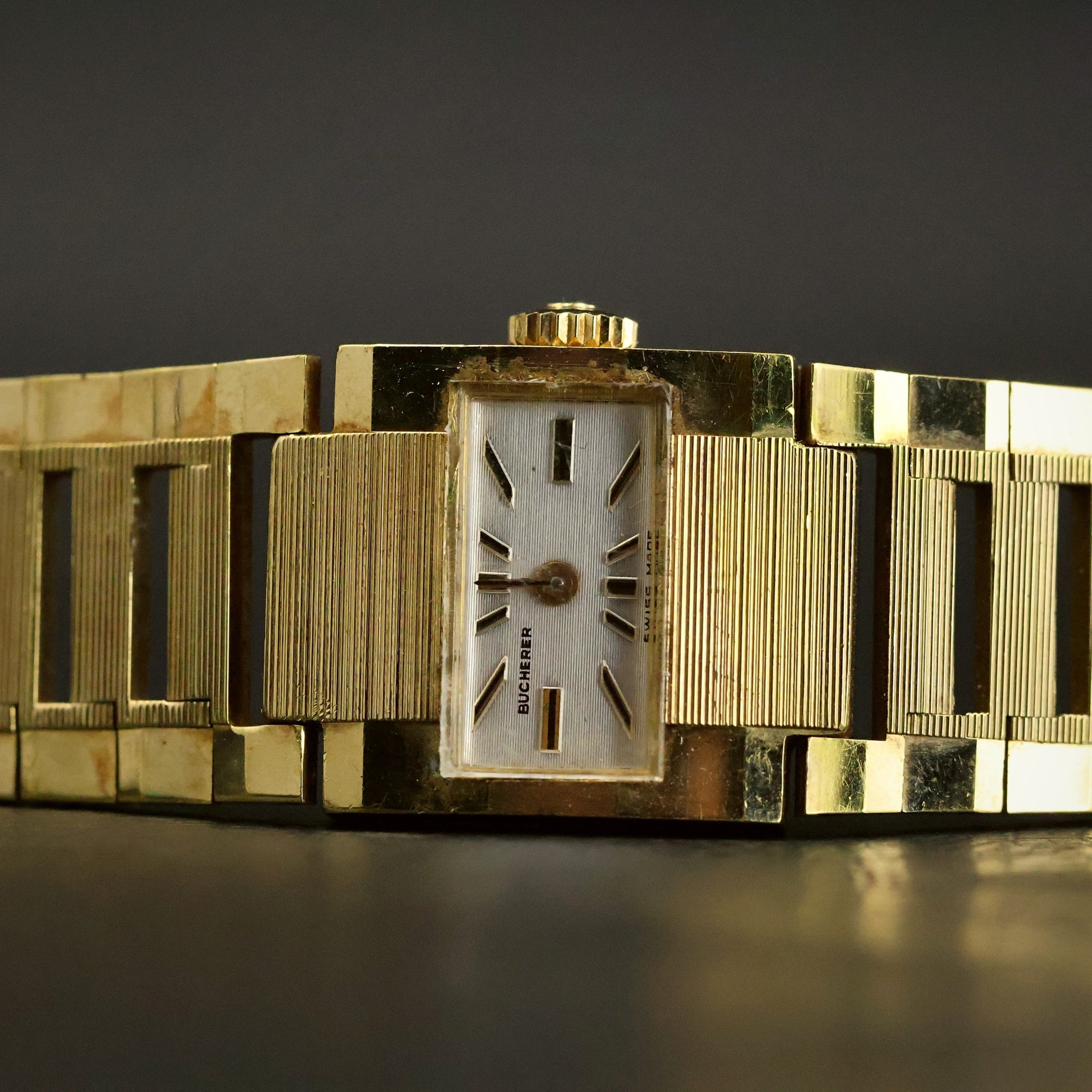 Bucherer Ladies Cocktail | Silver Dial | Gold | Integrated Bracelet