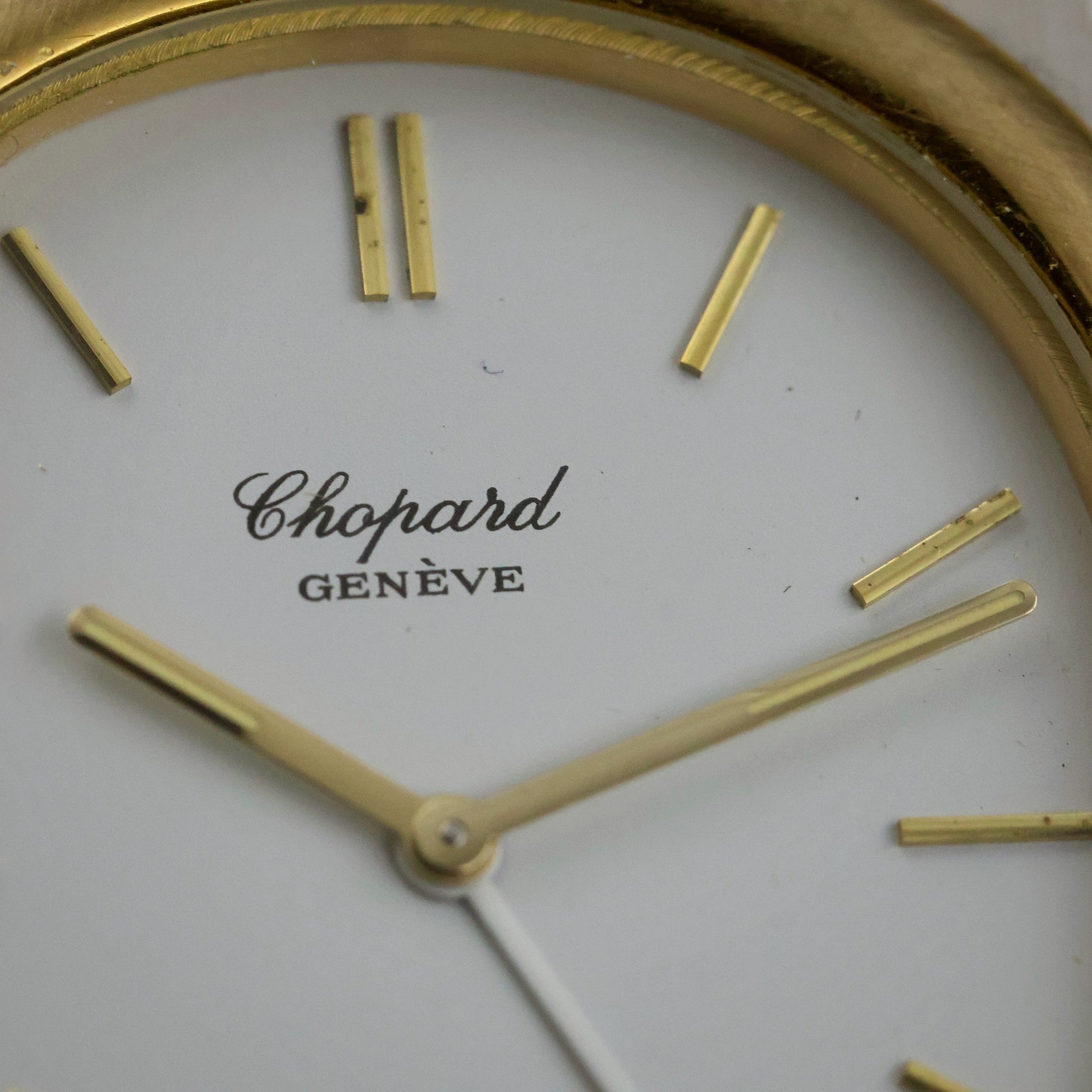 Chopard St. Moritz-Style Cushion | Glossy White Dial | Two-Tone | Ref T8035