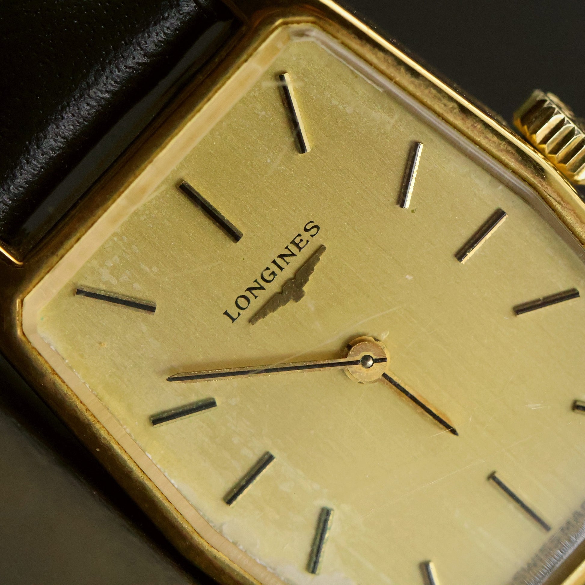 Longines Ladies Tonneau | Champagne Dial | Gold | Manual Wind
