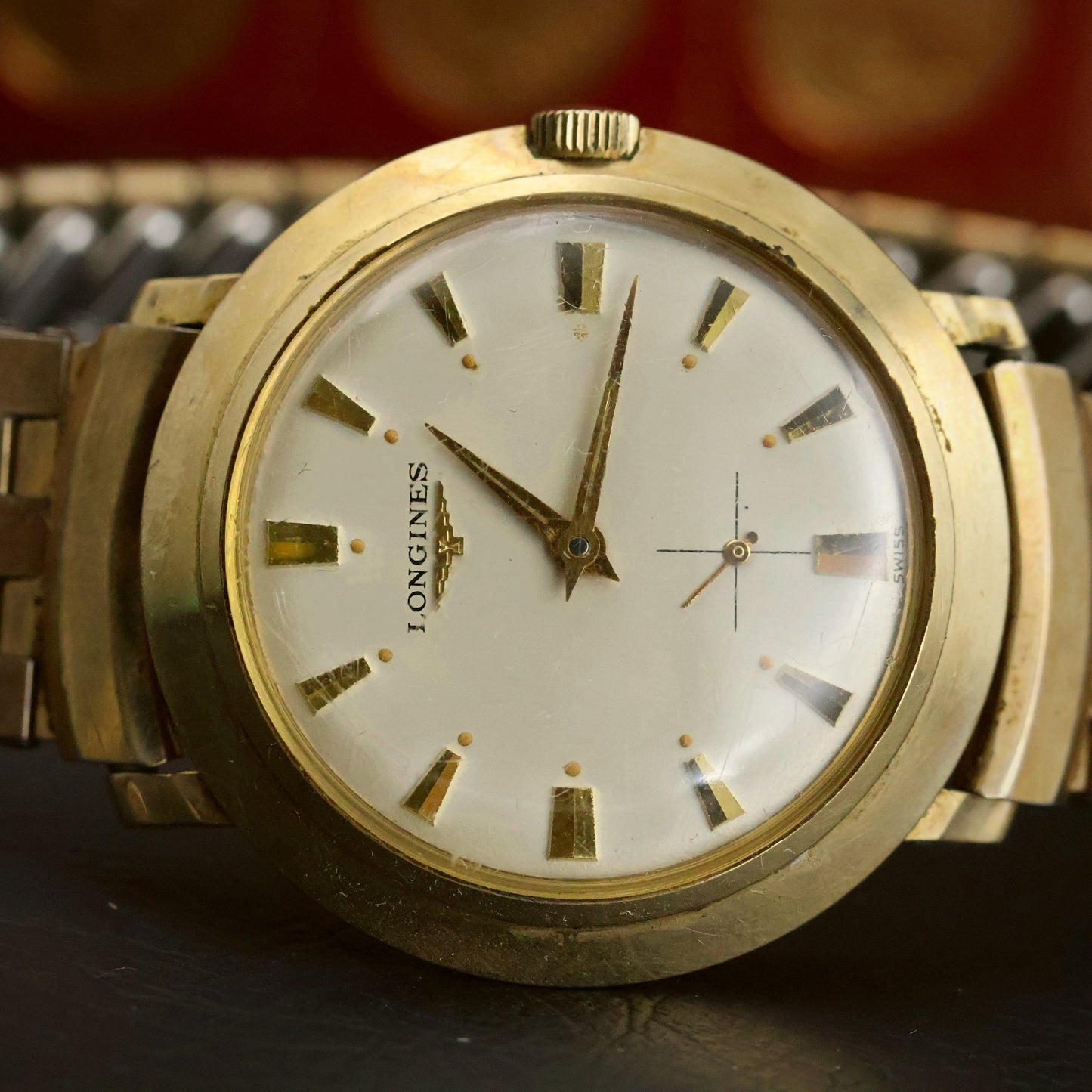 Longines Gents Dress | Silver Sub-Seconds Dial | 10K Gold-Filled | Boxed