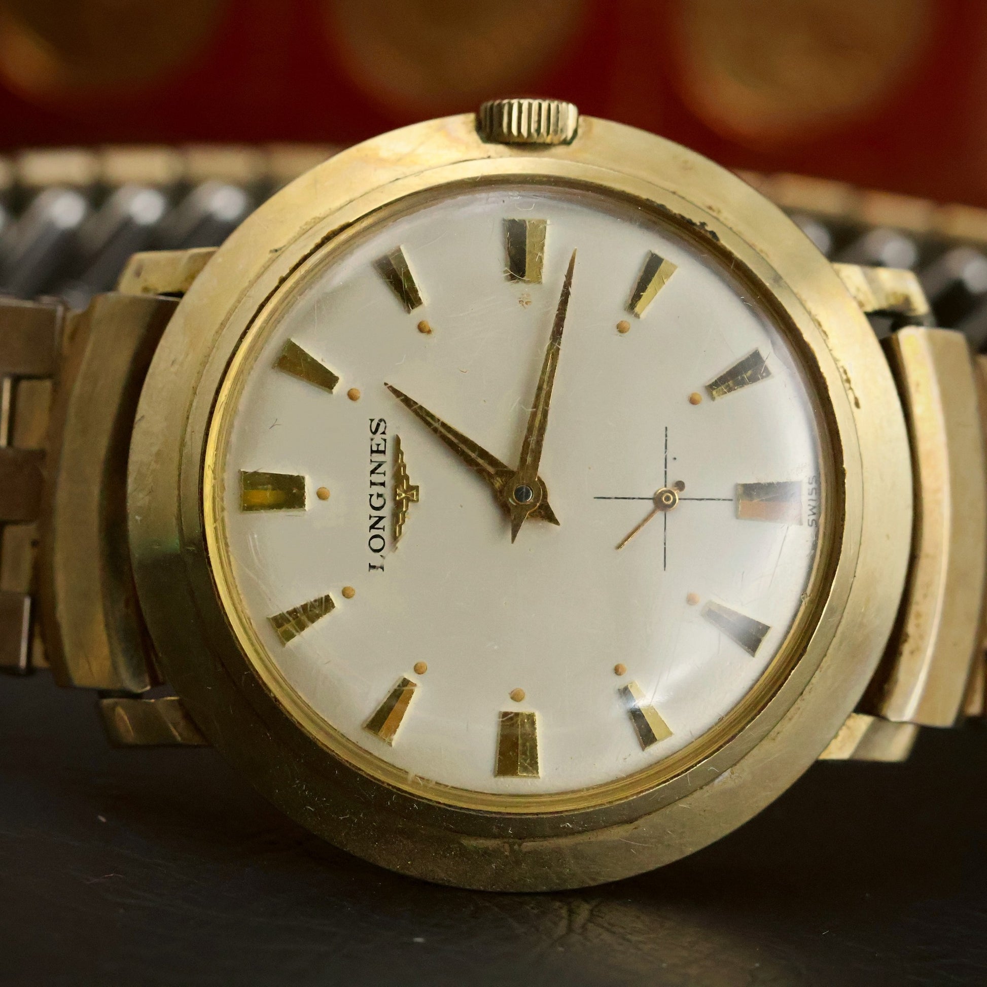 Longines Gents Dress | Silver Sub-Seconds Dial | 10K Gold-Filled | Boxed