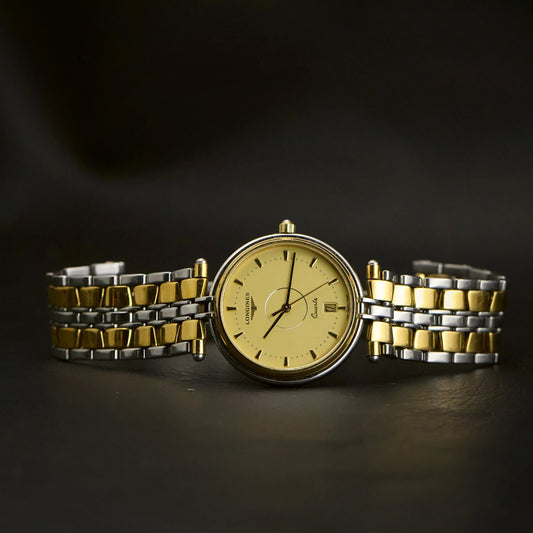 Longines Flagship Ladies | Champagne Dial | Two-Tone | Quartz | Ref 156-7091
