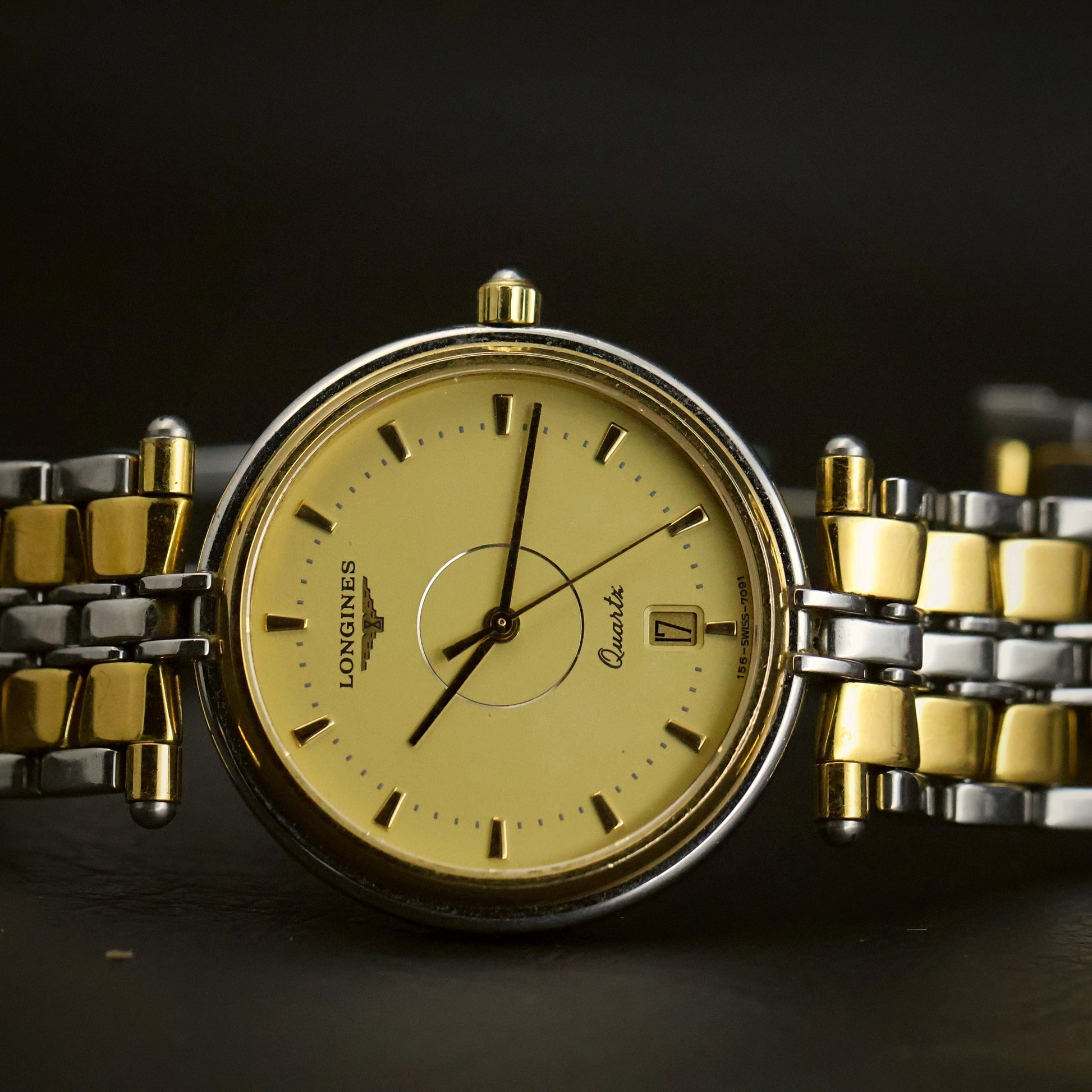 Longines Flagship Ladies | Champagne Dial | Two-Tone | Quartz | Ref 156-7091