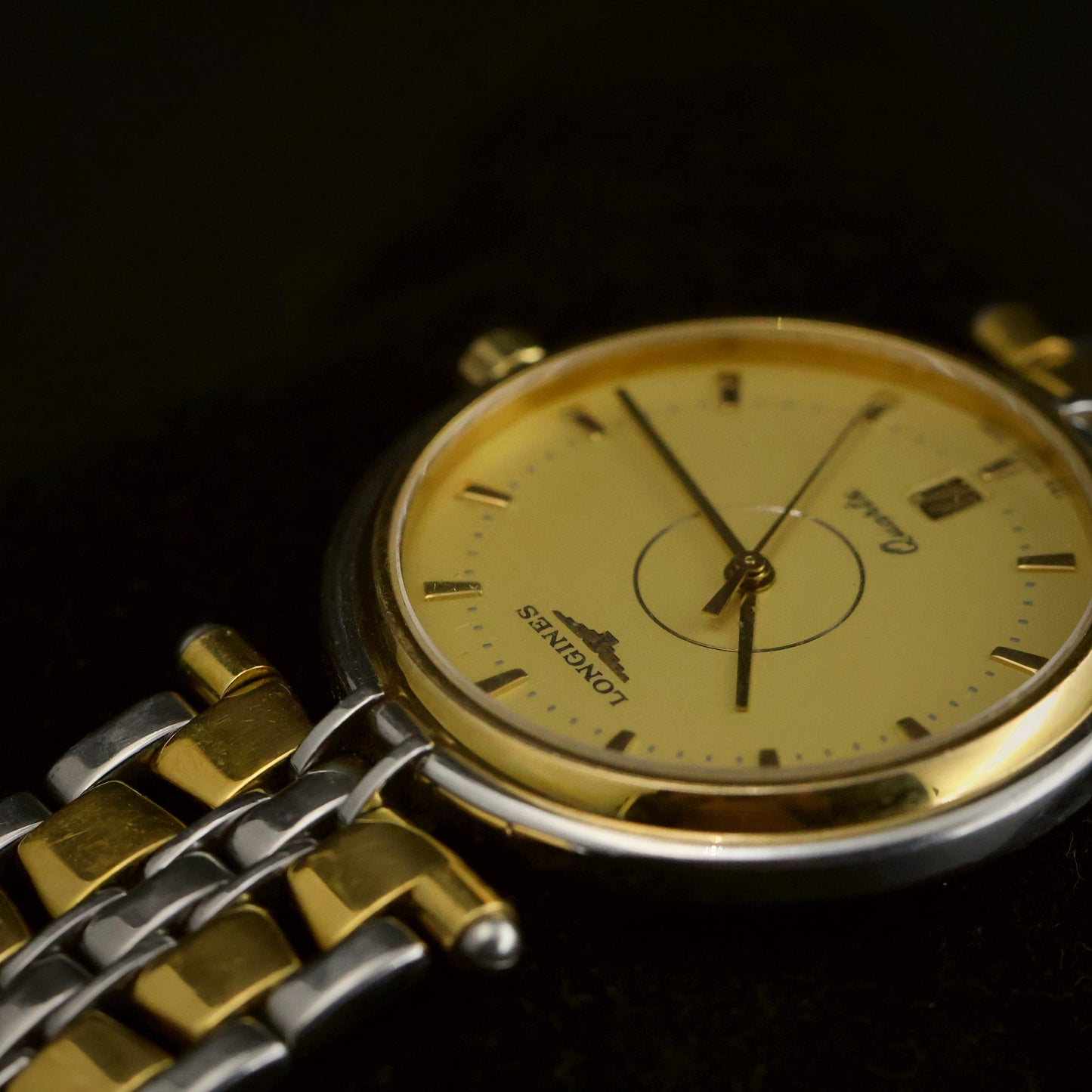 Longines Flagship Ladies | Champagne Dial | Two-Tone | Quartz | Ref 156-7091