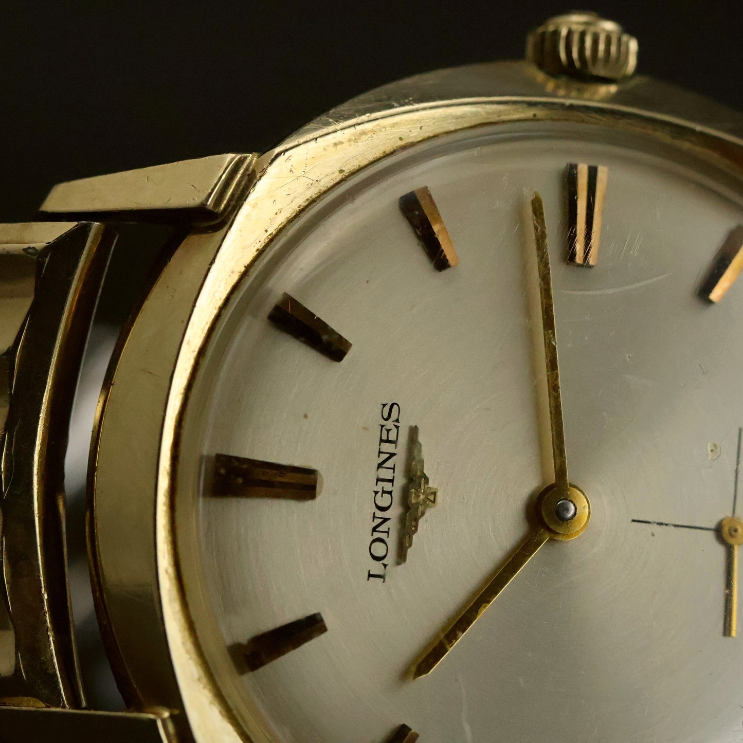 Longines Gents Dress | Silver Sunburst Dial | 10K Gold-Filled | Sub-Seconds