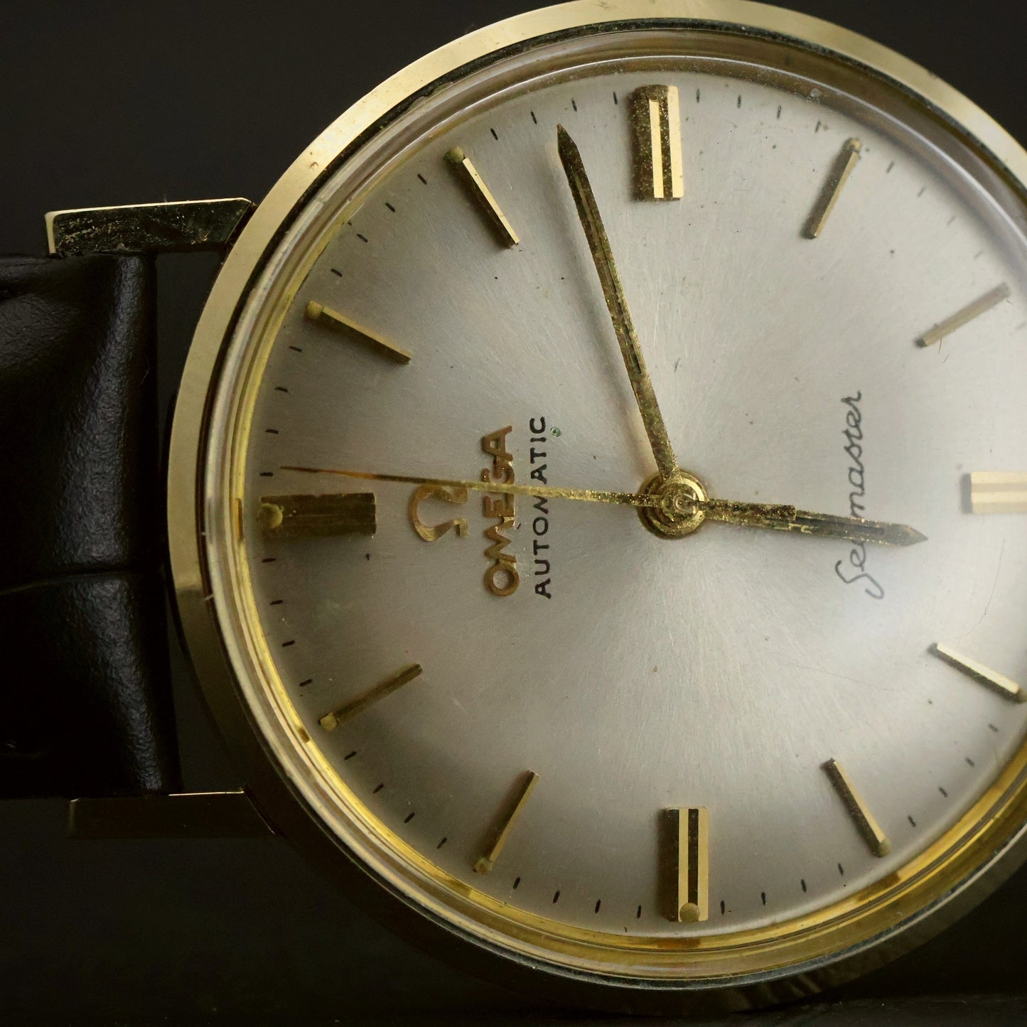 Omega Seamaster Automatic | Silver Sunburst Dial | Gold-Capped | 1966 Presentation