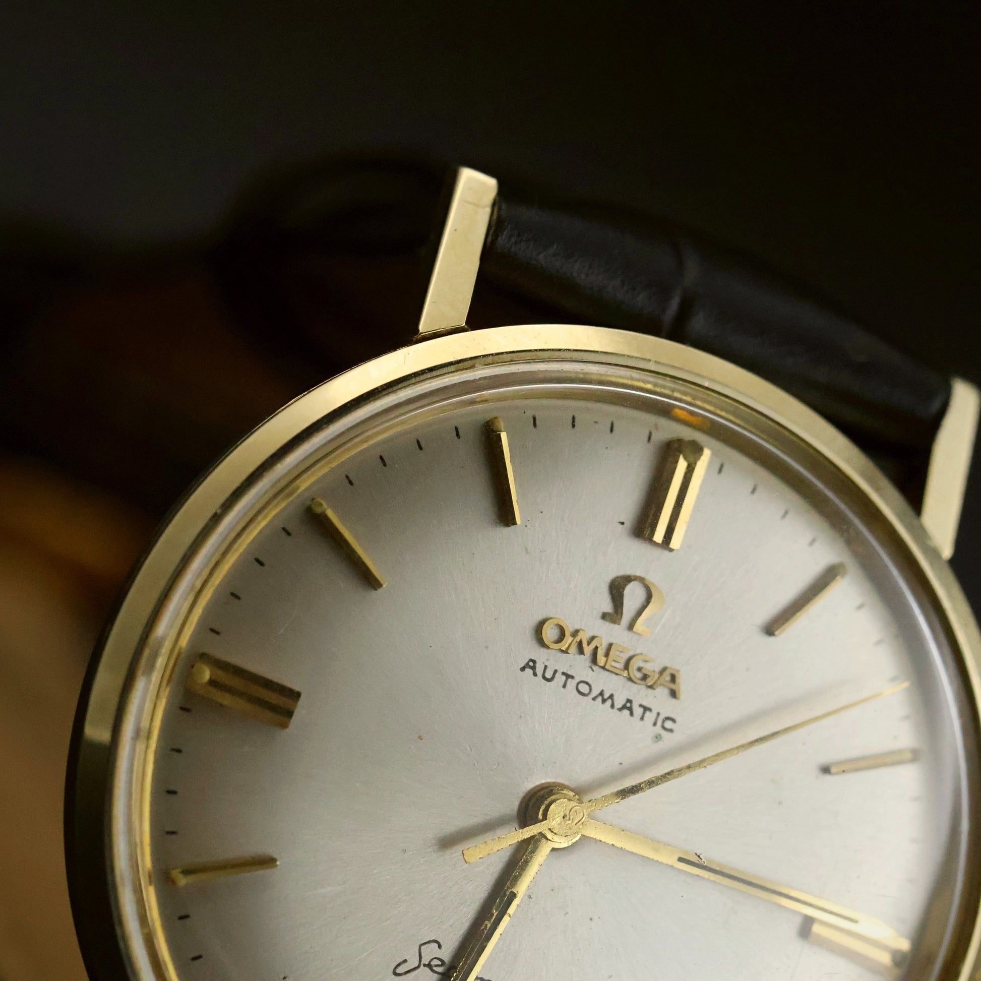 Omega Seamaster Automatic | Silver Sunburst Dial | Gold-Capped | 1966 Presentation