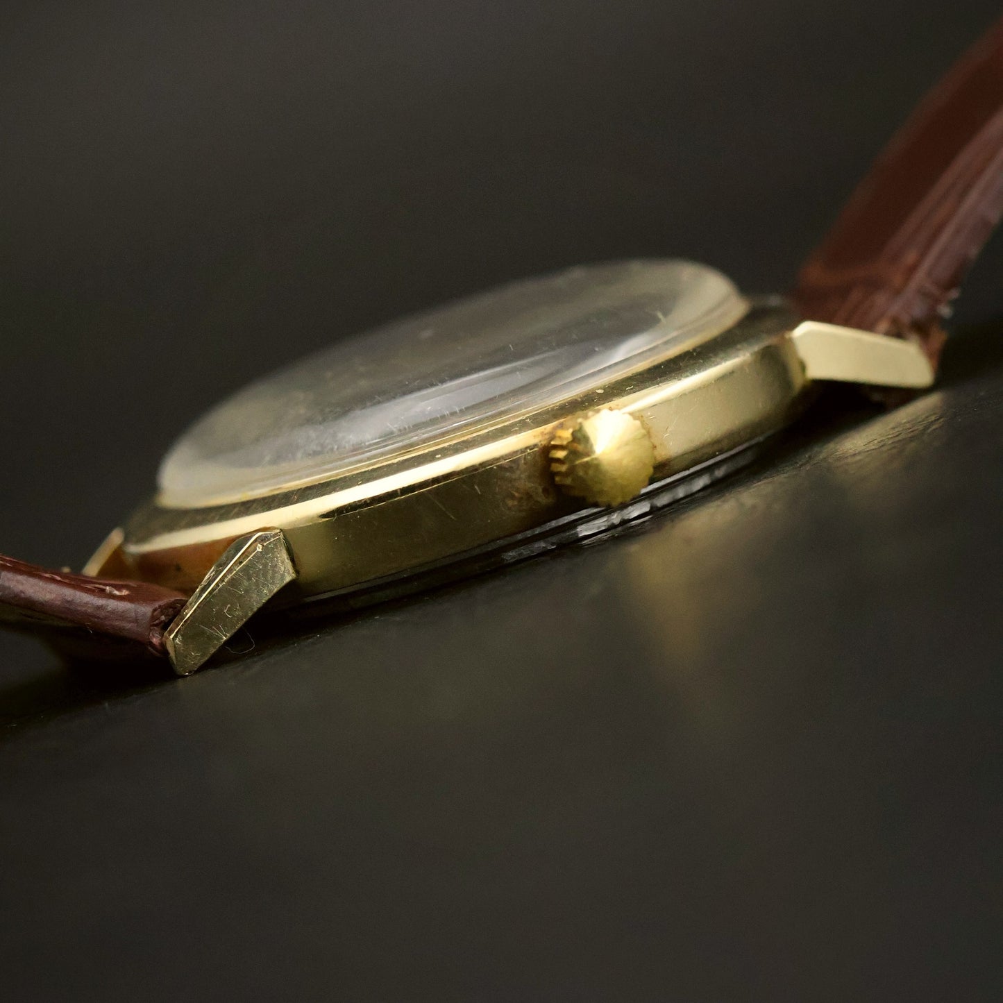 Longines Gents Dress | Silver Sunburst Dial | Gold Round Case