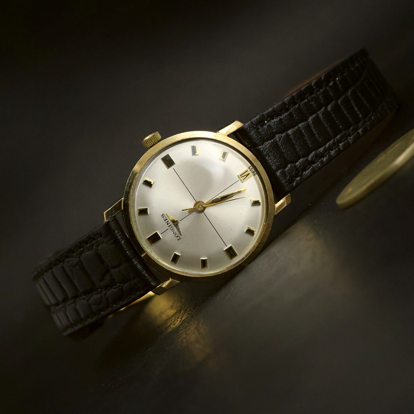 Longines Sub-Seconds | Silver Dial | 10K Gold-Filled Case