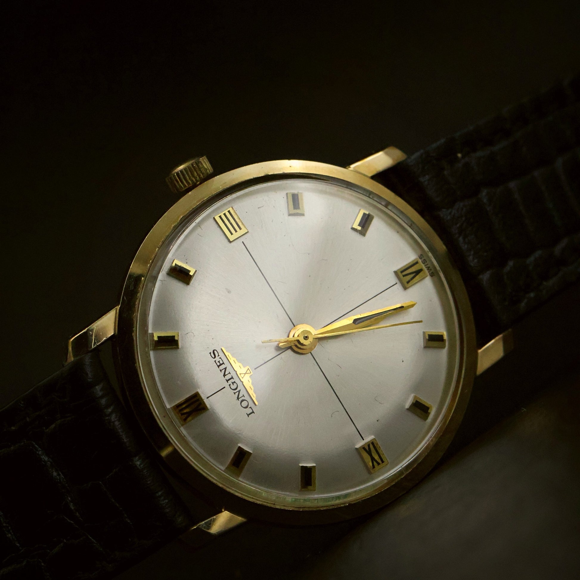 Longines Sub-Seconds | Silver Dial | 10K Gold-Filled Case
