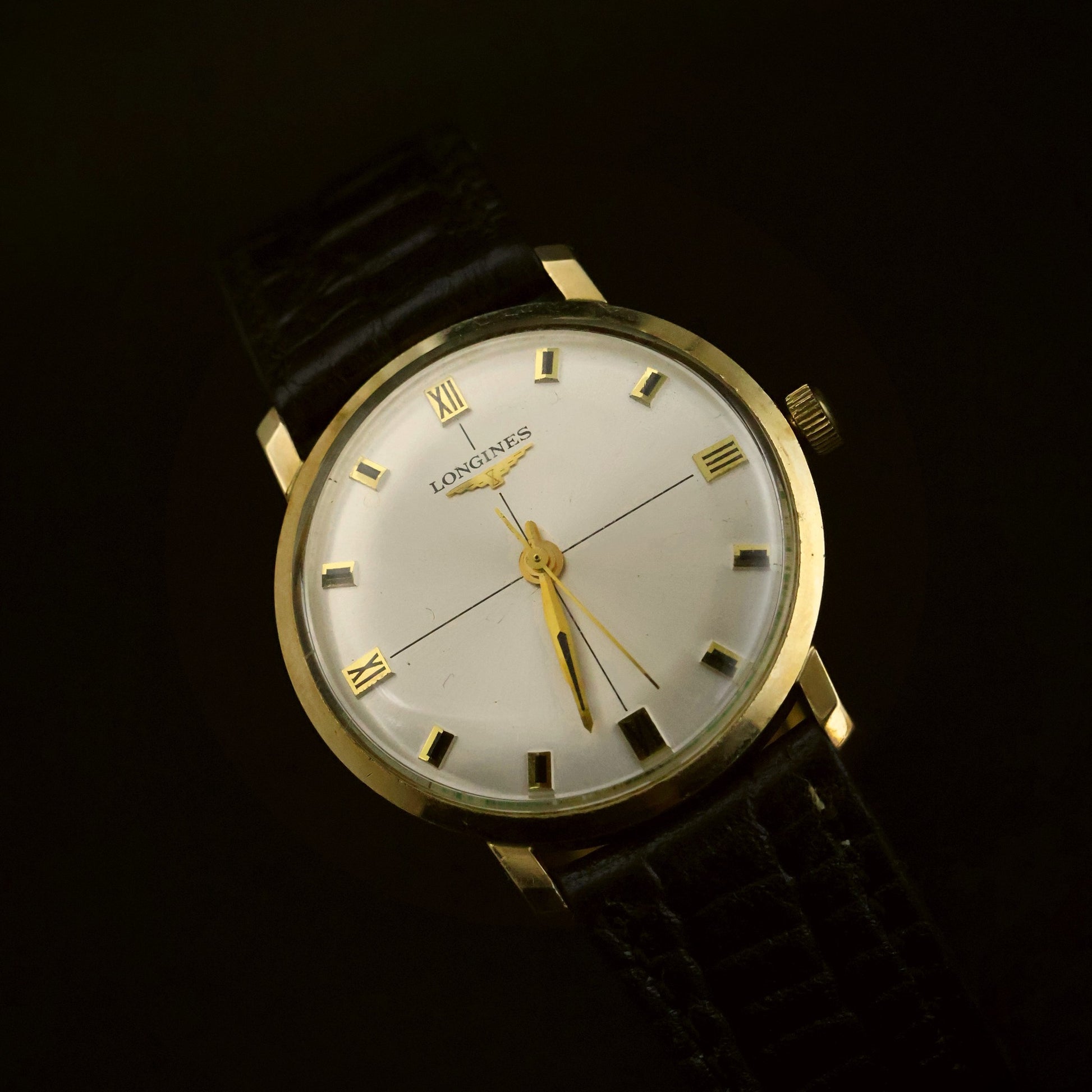 Longines Sub-Seconds | Silver Dial | 10K Gold-Filled Case