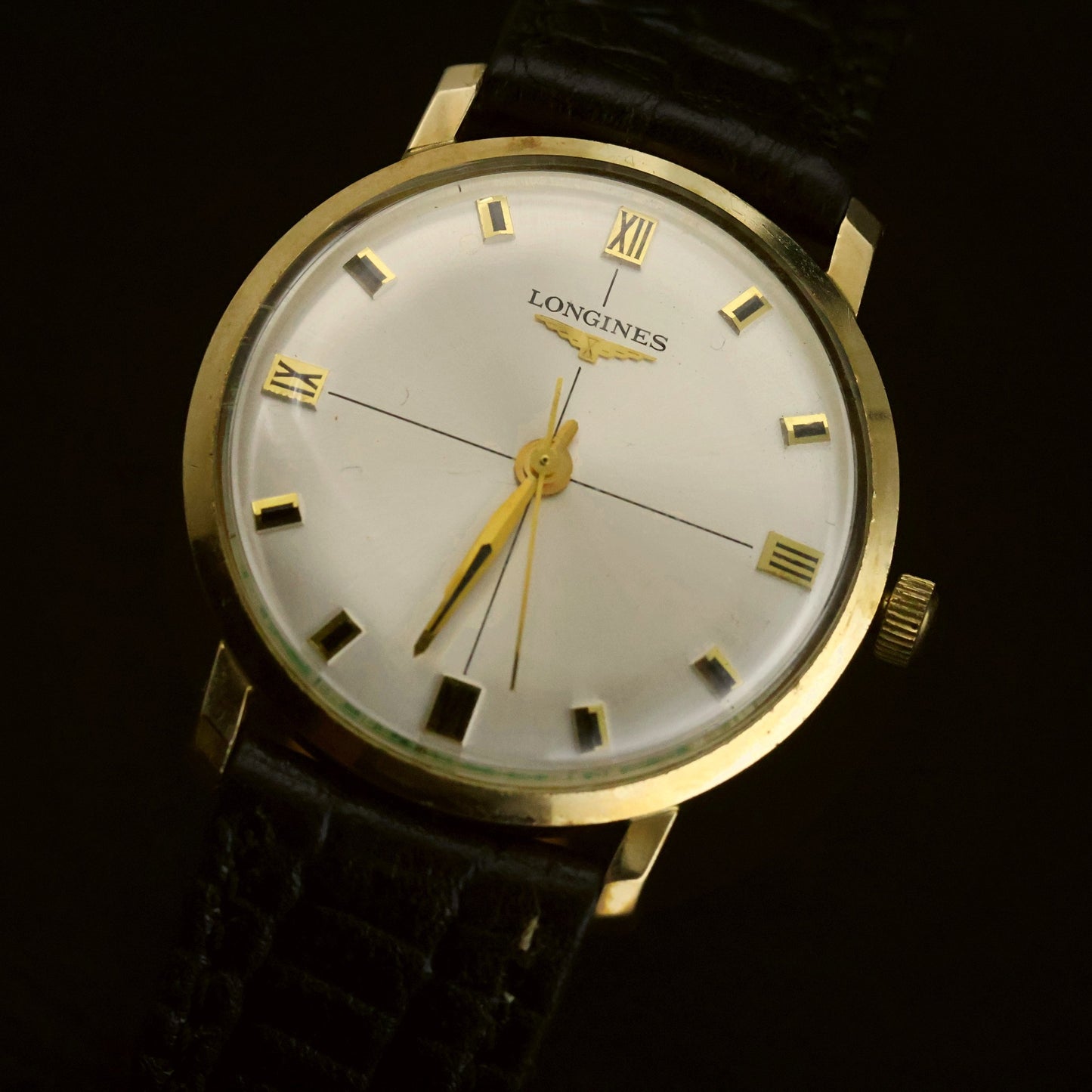 Longines Sub-Seconds | Silver Dial | 10K Gold-Filled Case