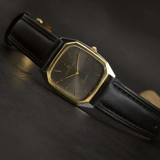 Universal Geneve Triumph | Charcoal Dial | Two-Tone Octagonal Case