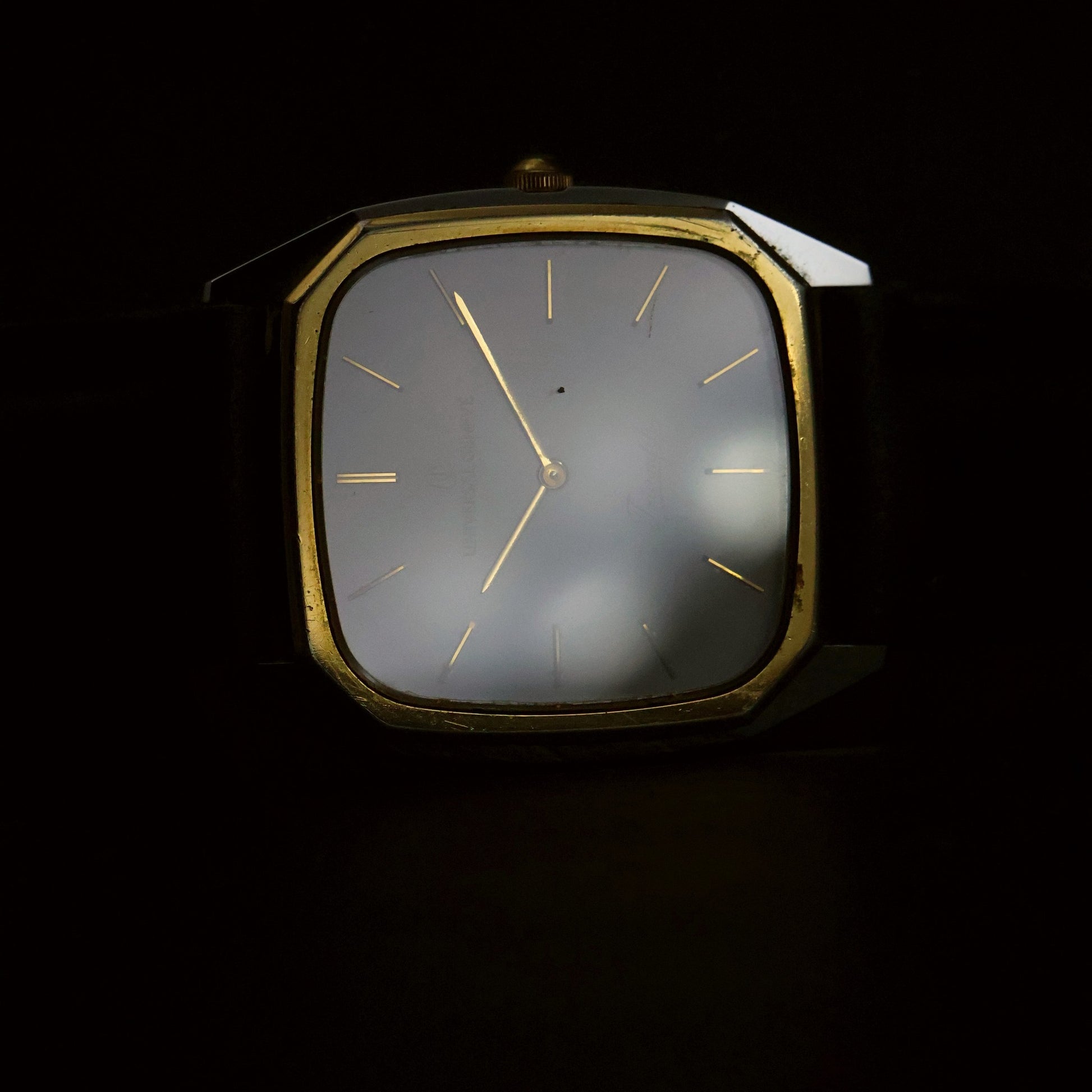 Universal Geneve Triumph | Charcoal Dial | Two-Tone Octagonal Case