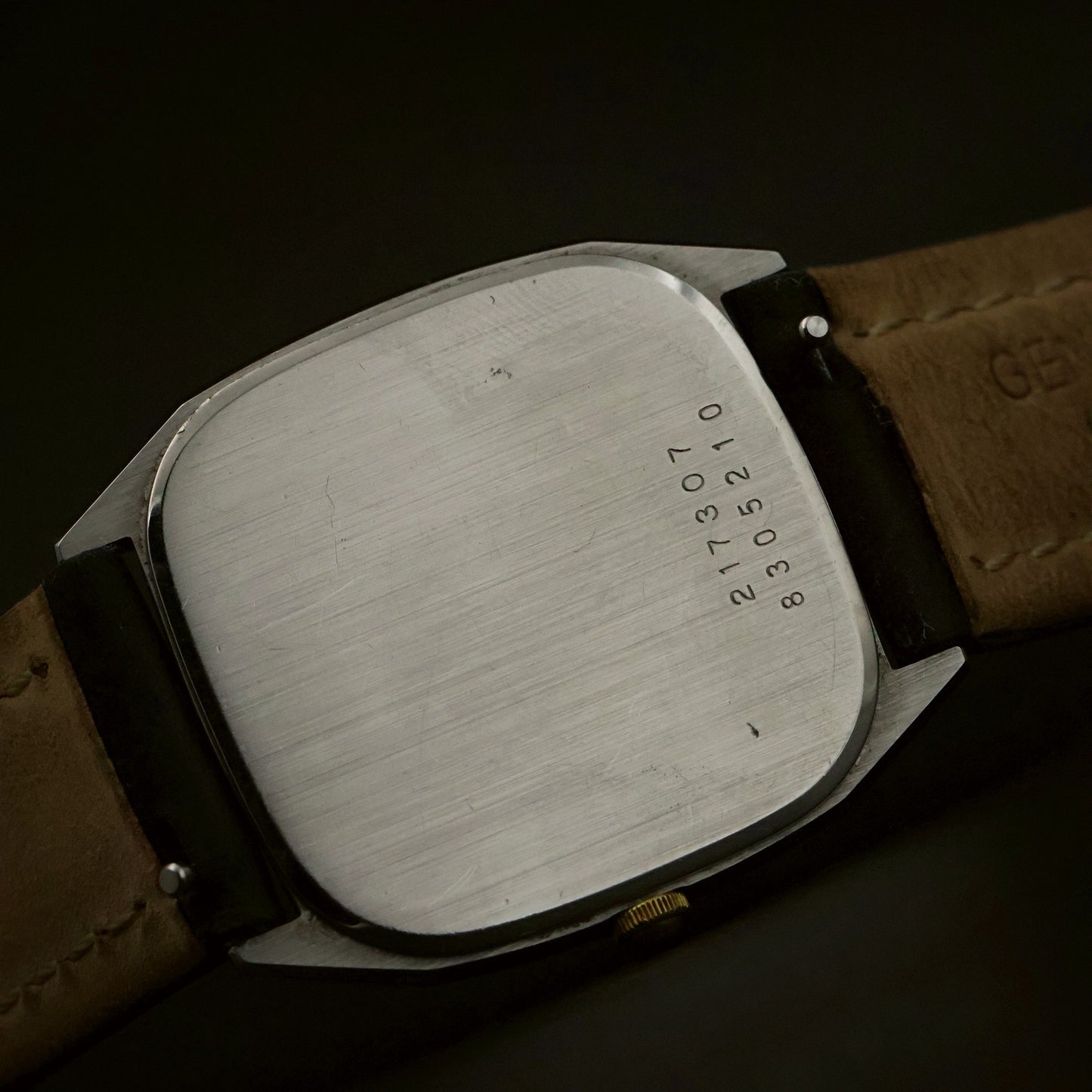 Universal Geneve Triumph | Charcoal Dial | Two-Tone Octagonal Case