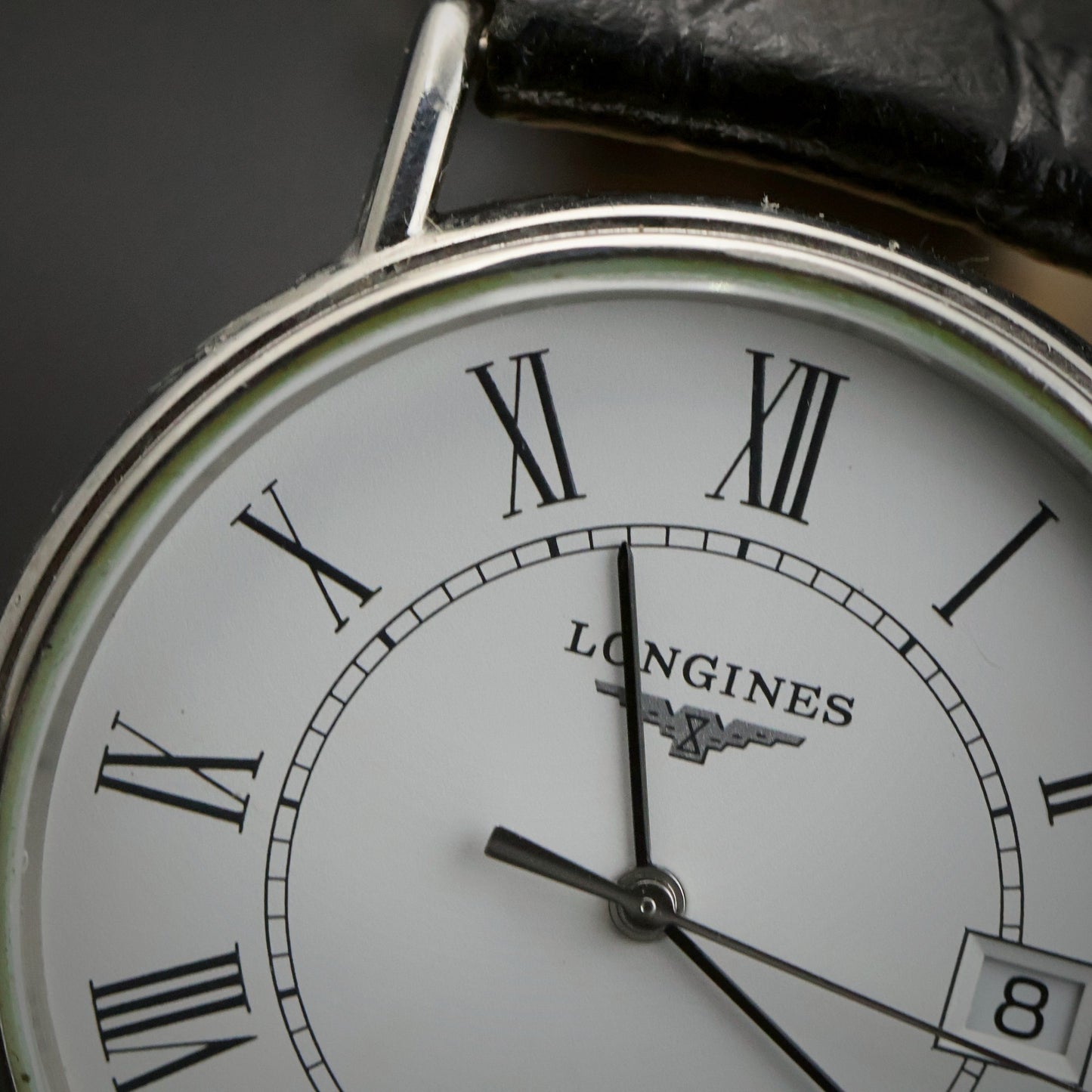 Longines Presence | White Roman Dial | Stainless Steel | Date