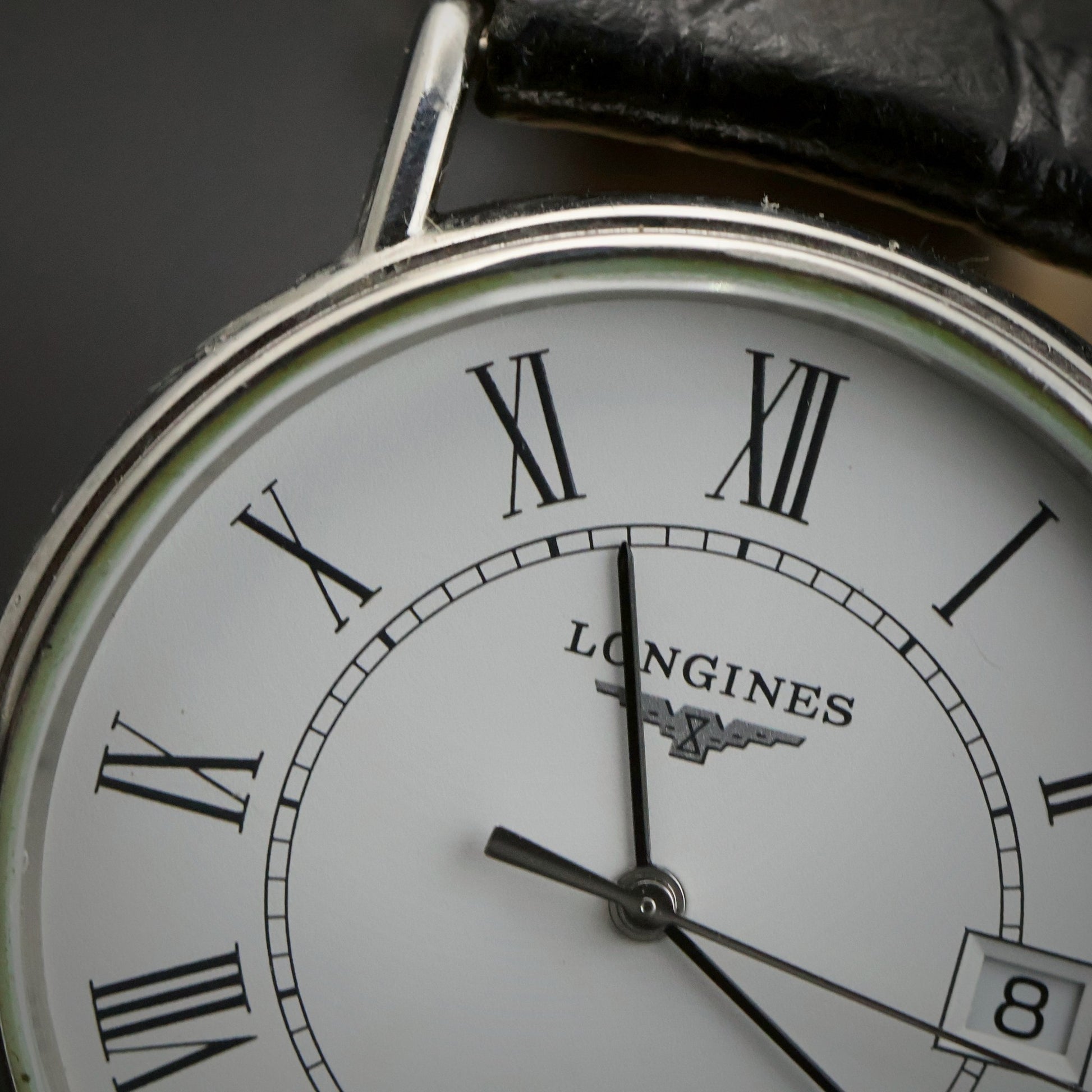Longines Presence | White Roman Dial | Stainless Steel | Date