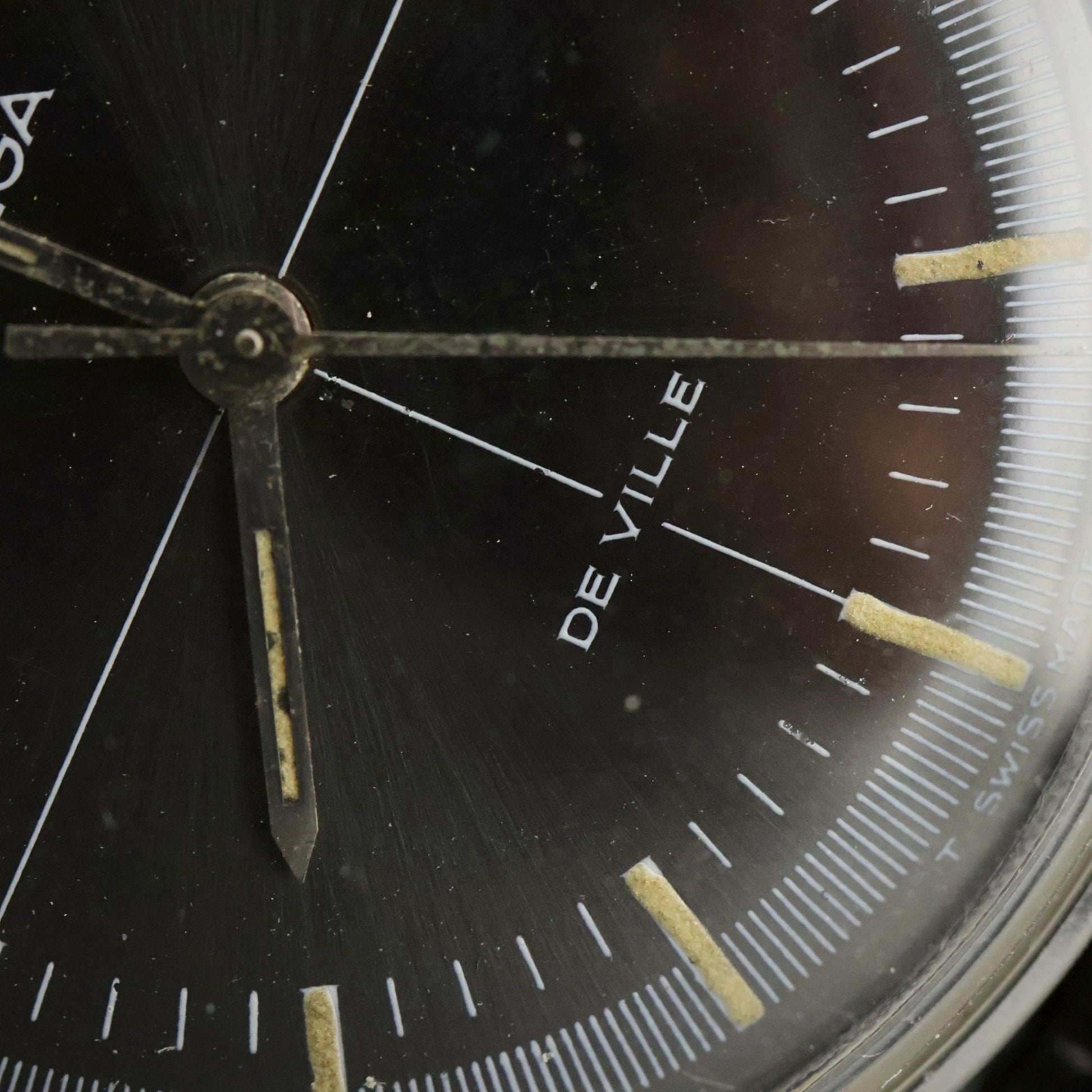 Omega De Ville | Black Dial | Stainless Steel | Date