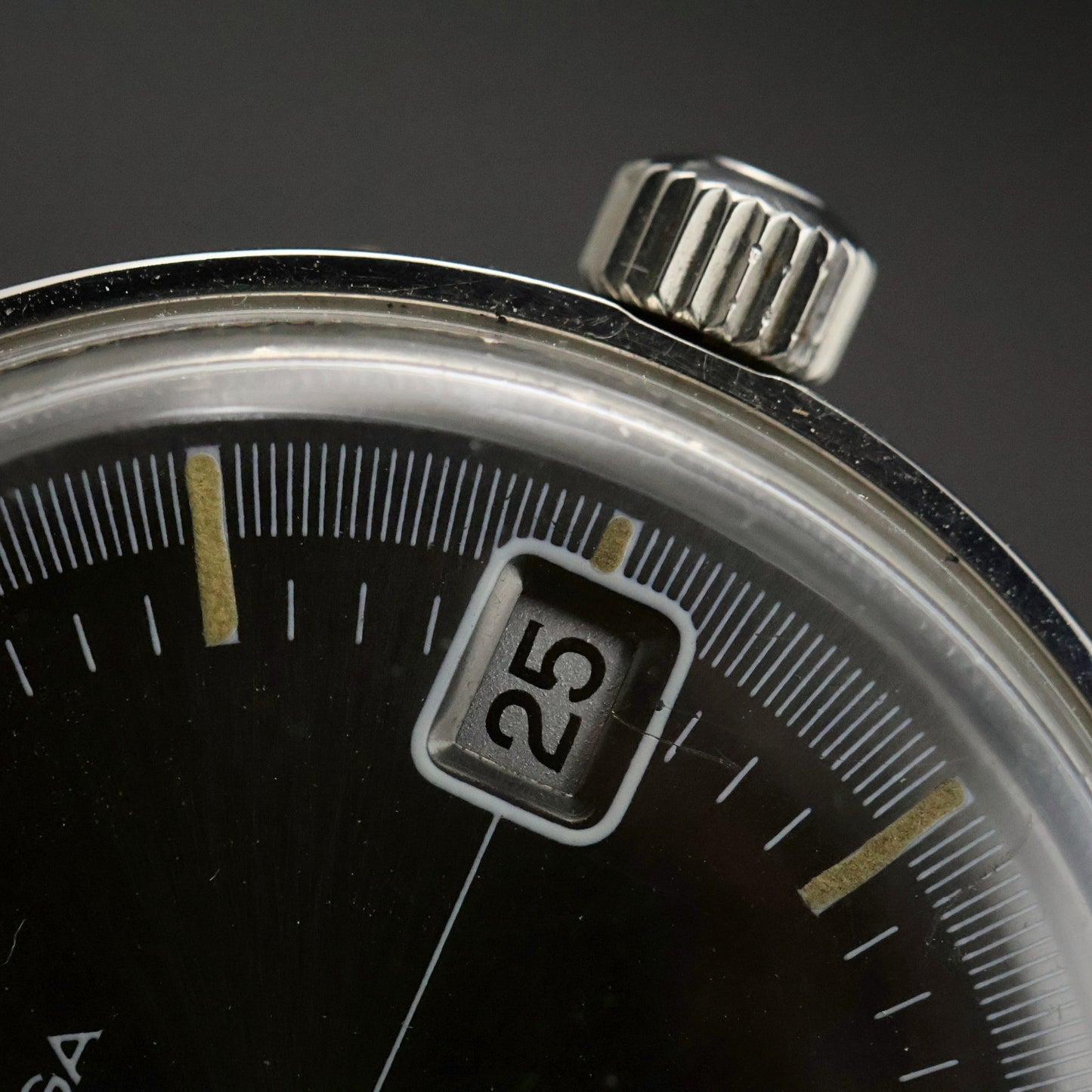 Omega De Ville | Black Dial | Stainless Steel | Date