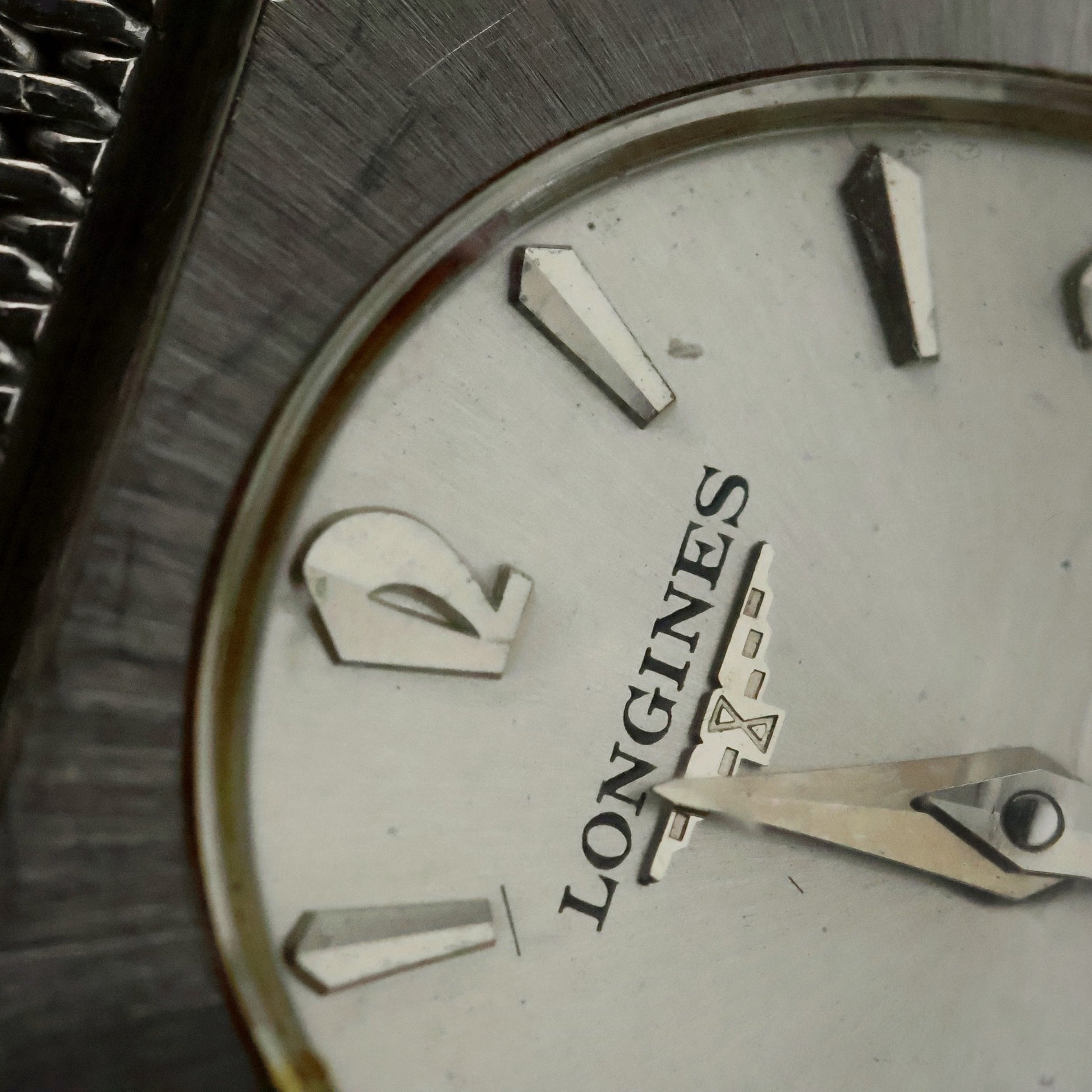 Longines Gents Square | Silver Dial | Gold-Filled Mesh | Boxed with Papers