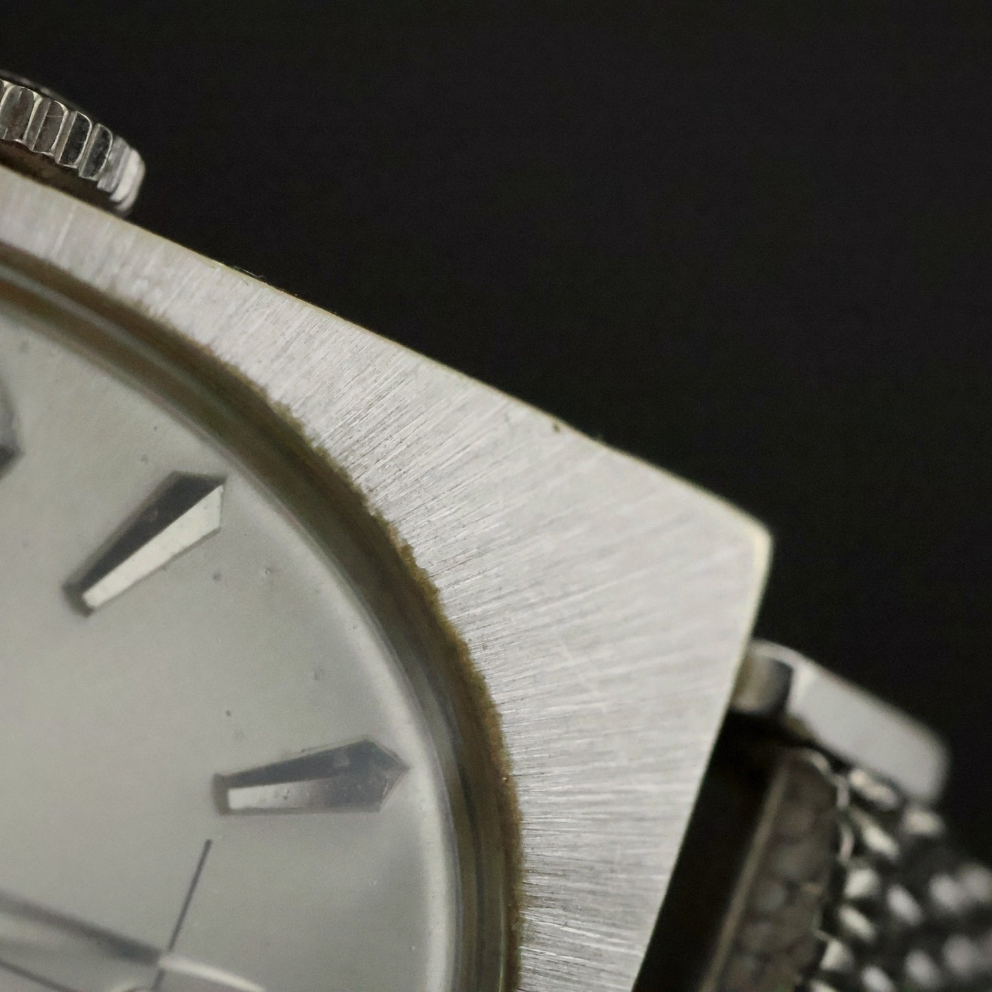 Longines Gents Square | Silver Dial | Gold-Filled Mesh | Boxed with Papers