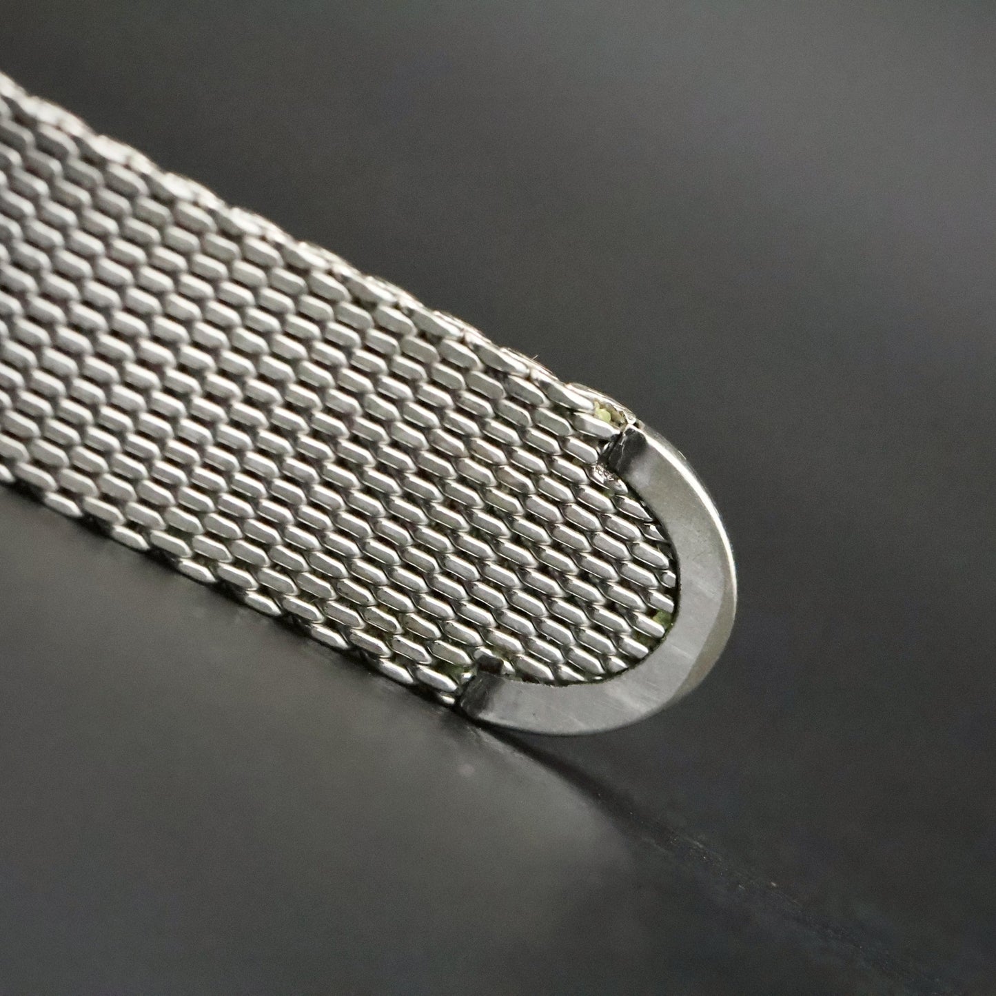 Longines Gents Square | Silver Dial | Gold-Filled Mesh | Boxed with Papers