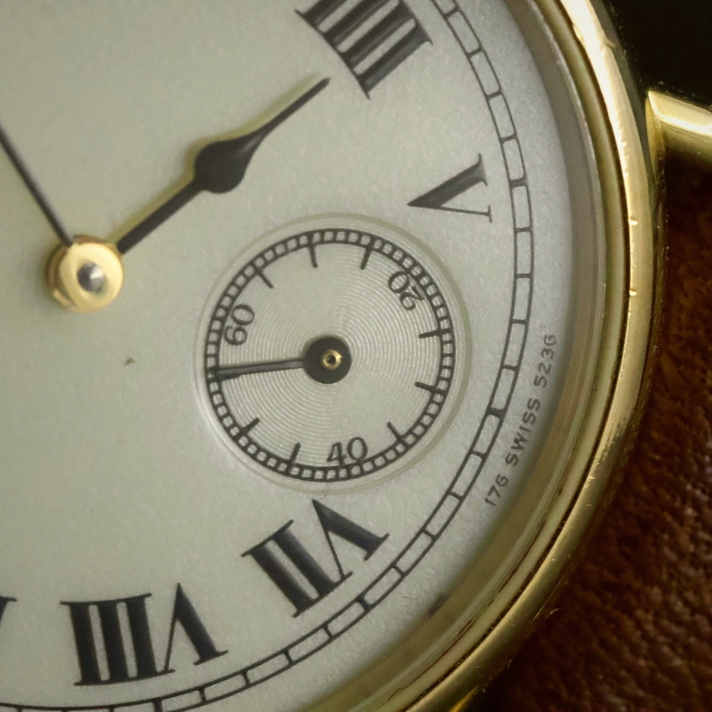 Longines Charleston | Roman Numeral Dial | Sub-Seconds | Gold Tone, view 5