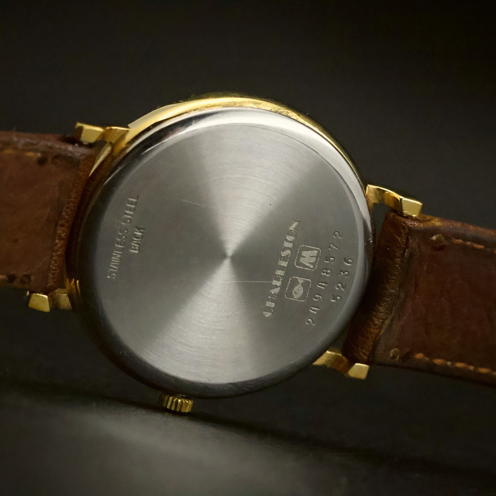 Longines Charleston | Roman Numeral Dial | Sub-Seconds | Gold Tone, view 10