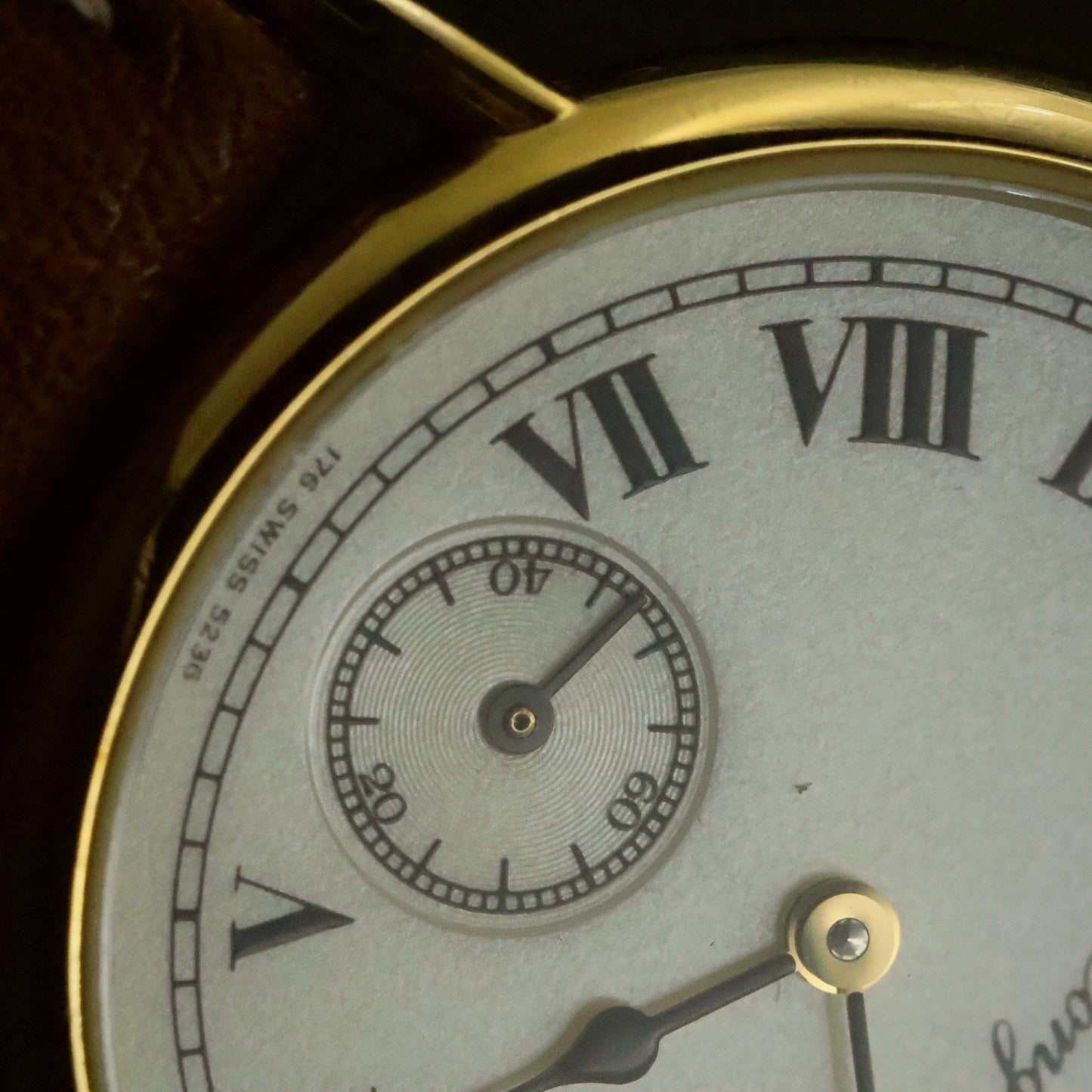 Longines Charleston | Roman Numeral Dial | Sub-Seconds | Gold Tone, view 13