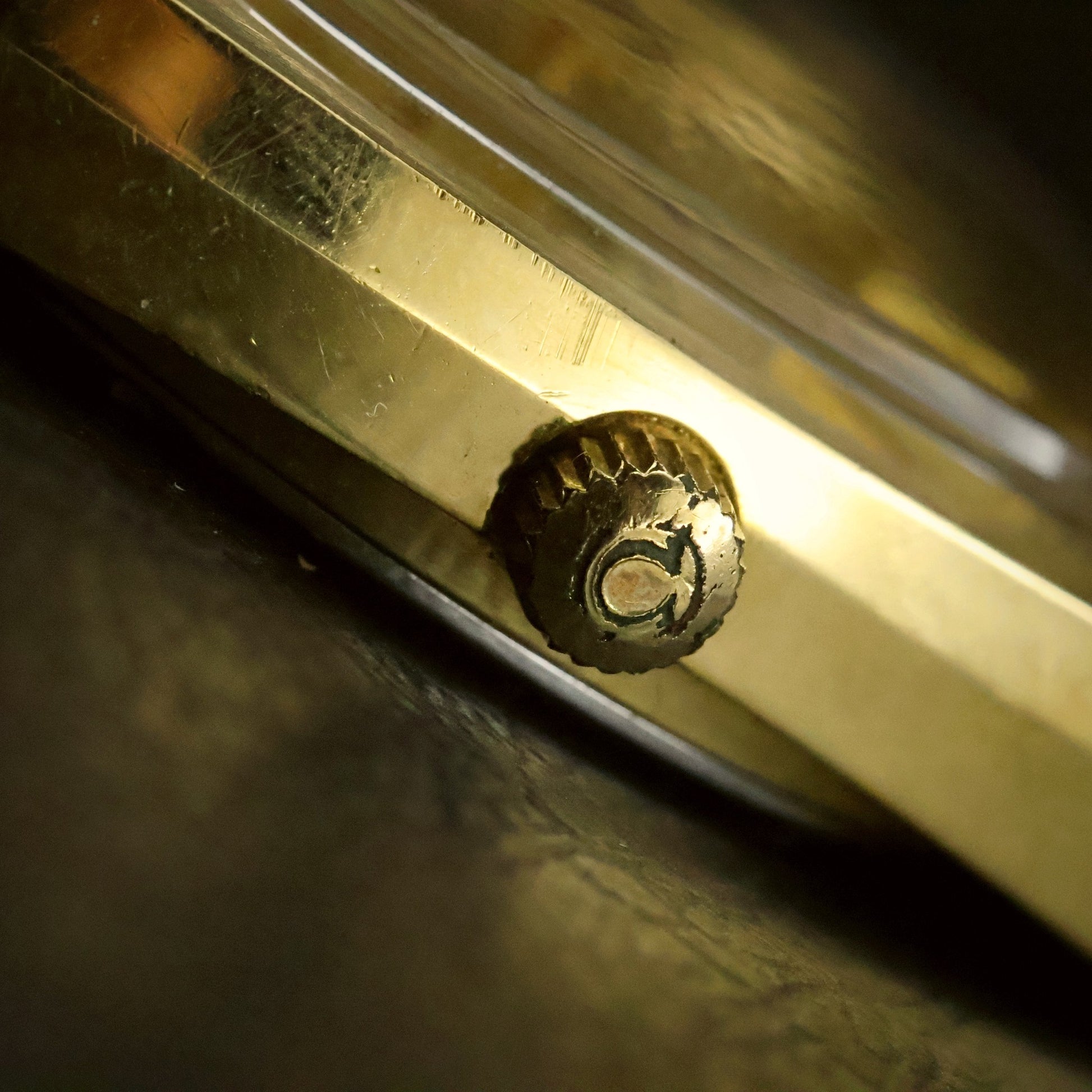 Omega Automatic Day-Date | Champagne Dial | Gold TV Case | 1978 Presentation Piece, view 15