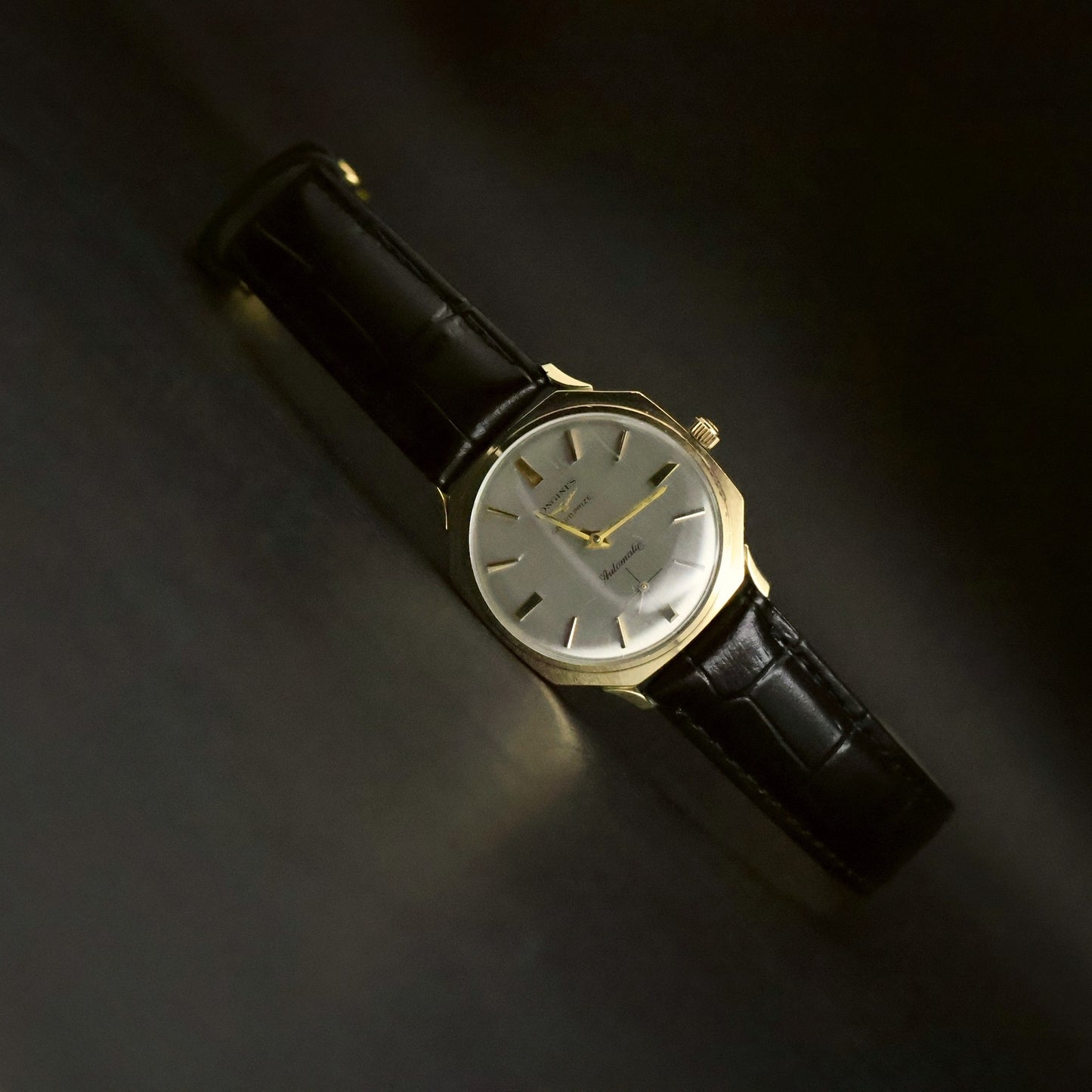 Longines Grand Prize Automatic | Silver Dial | 10K Gold Filled | Sub-Seconds, view 1
