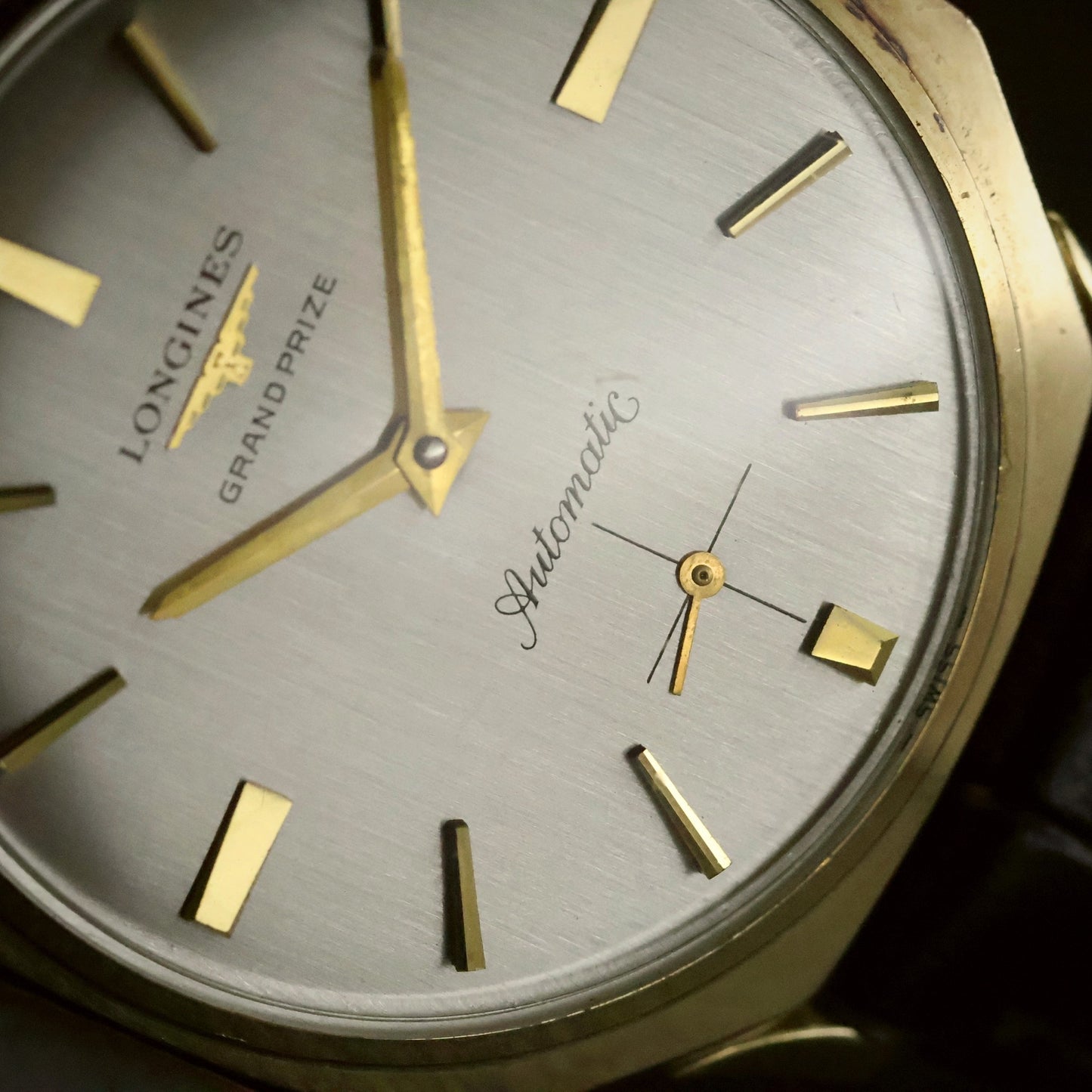 Longines Grand Prize Automatic | Silver Dial | 10K Gold Filled | Sub-Seconds, view 9