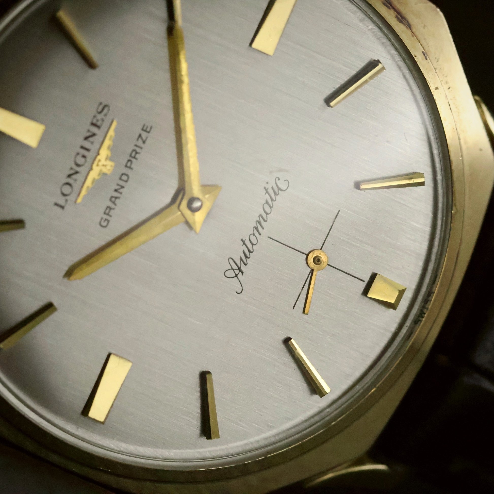 Longines Grand Prize Automatic | Silver Dial | 10K Gold Filled | Sub-Seconds, view 9