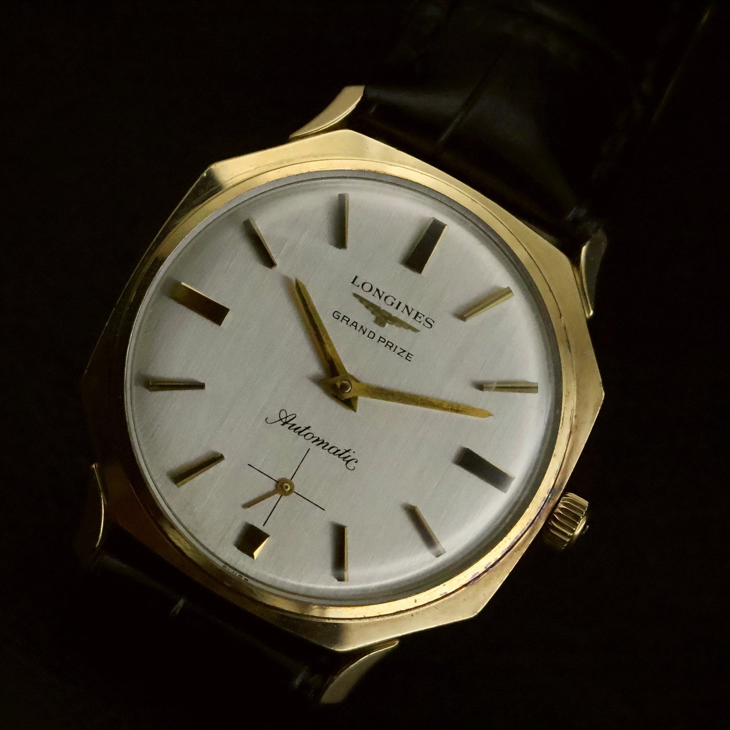 Longines Grand Prize Automatic | Silver Dial | 10K Gold Filled | Sub-Seconds, view 14
