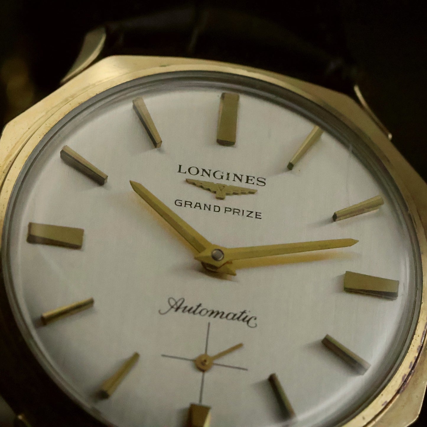 Longines Grand Prize Automatic | Silver Dial | 10K Gold Filled | Sub-Seconds, view 16