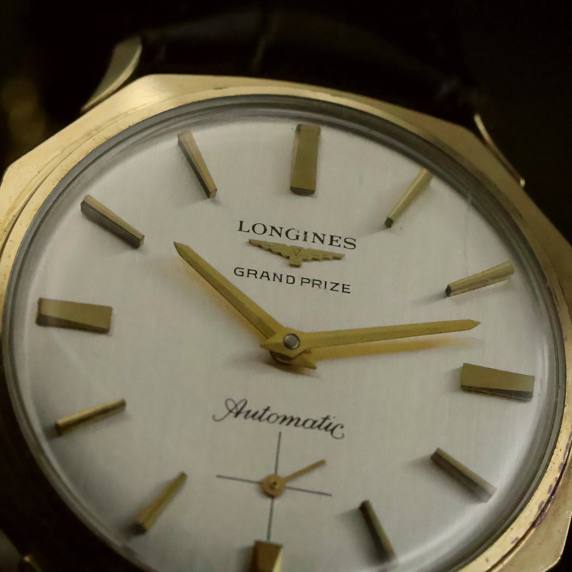 Longines Grand Prize Automatic | Silver Dial | 10K Gold Filled | Sub-Seconds, view 16