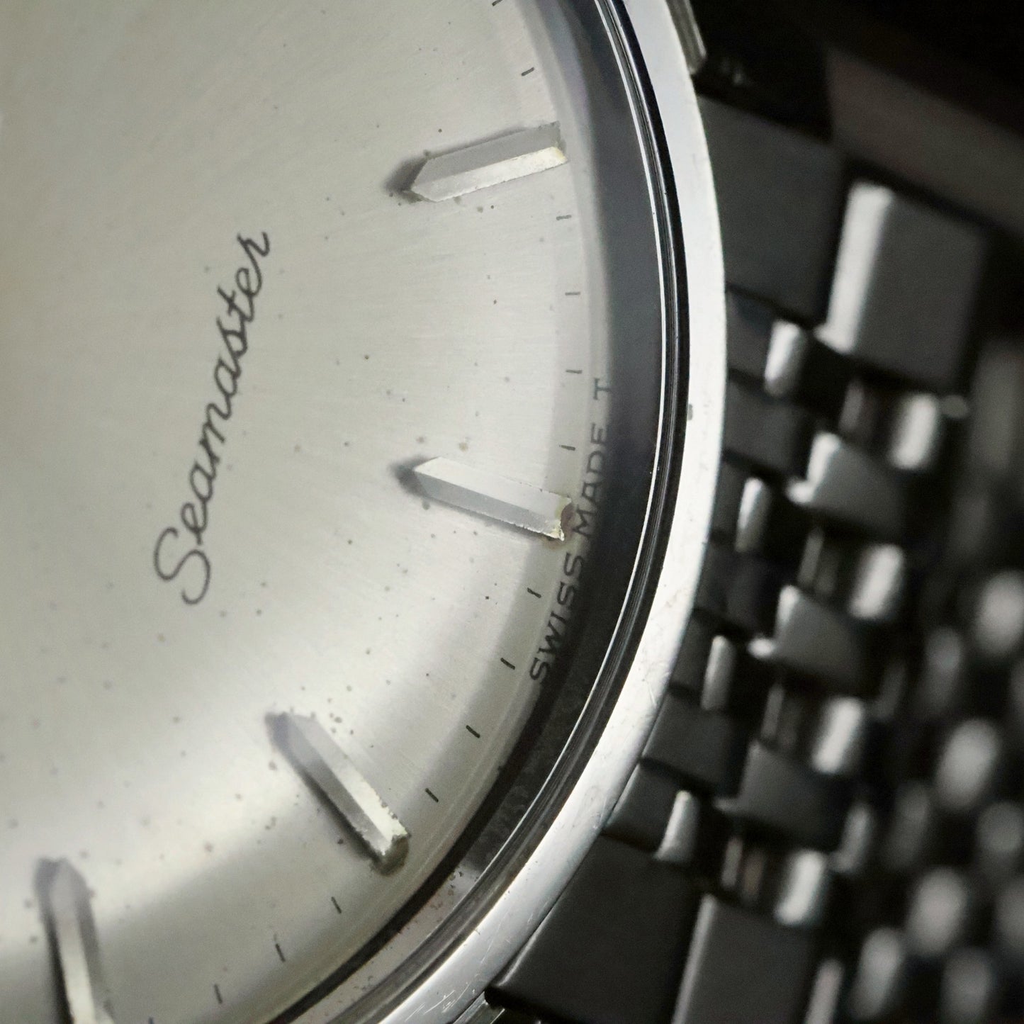 Omega Seamaster Automatic | Silver Dial | Steel | Original Beads of Rice Bracelet, view 13