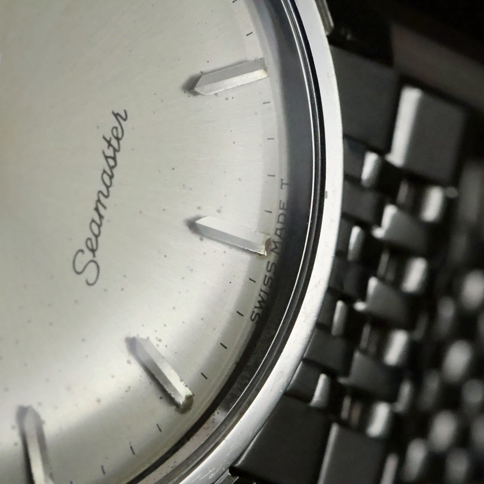 Omega Seamaster Automatic | Silver Dial | Steel | Original Beads of Rice Bracelet, view 13