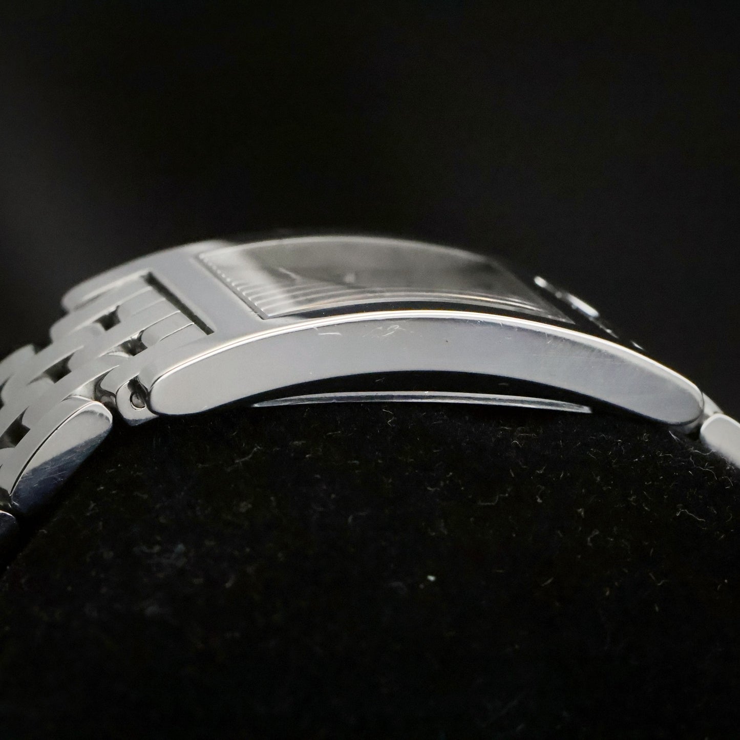 Longines | Silver Dial | Stainless Steel Square Case | Integrated Bracelet, view 20