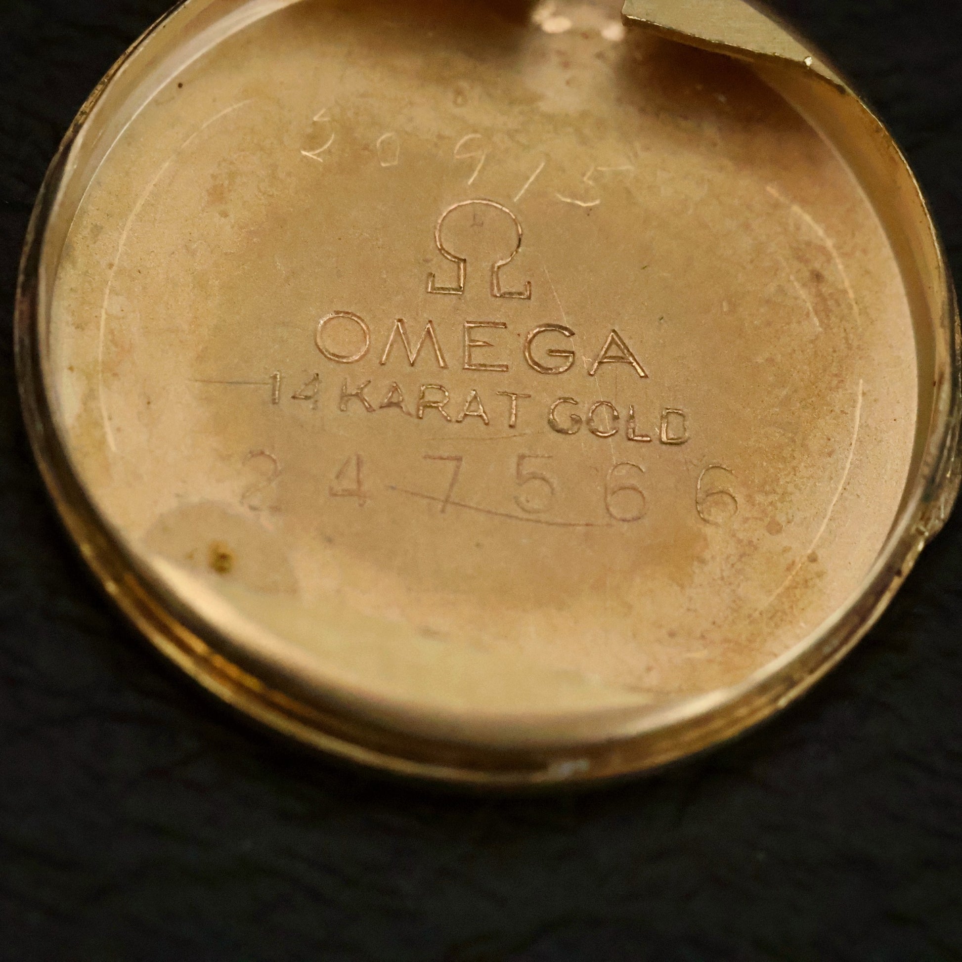 Omega Ladies Cocktail Watch | Solid 14K Gold Case | Roman Dial | Circa 1940, view 16