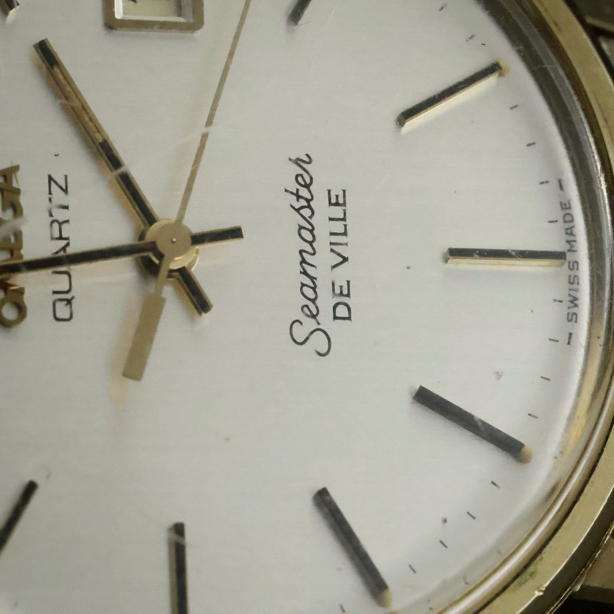Omega Seamaster De Ville | Quartz | 10K Gold Filled | Named 1979 Service Award, view 4