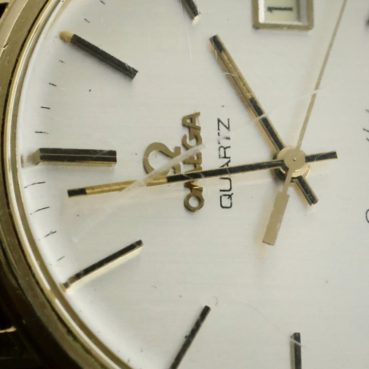 Omega Seamaster De Ville | Quartz | 10K Gold Filled | Named 1979 Service Award, view 5