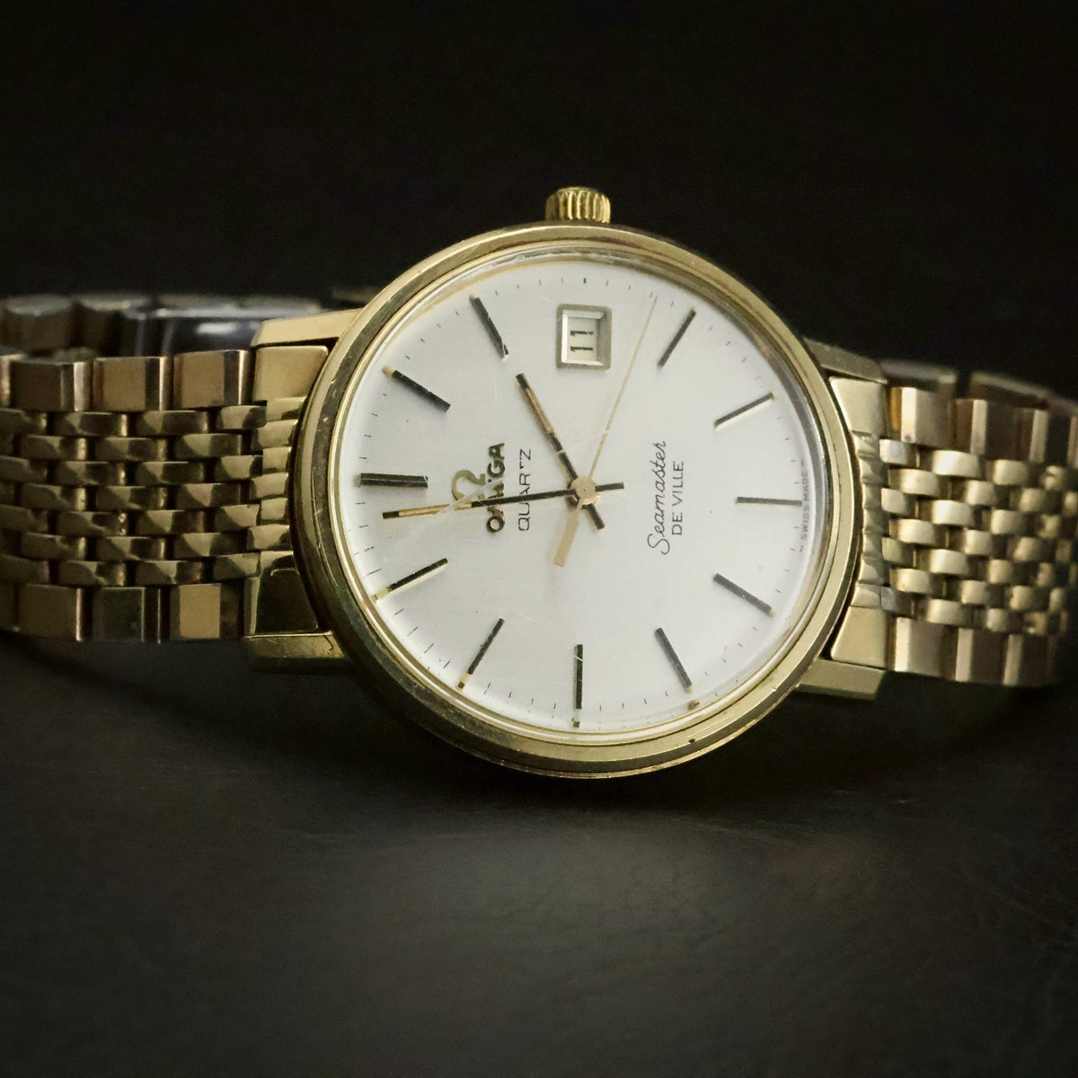 Omega Seamaster De Ville | Quartz | 10K Gold Filled | Named 1979 Service Award, view 6
