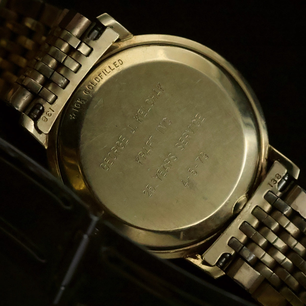 Omega Seamaster De Ville | Quartz | 10K Gold Filled | Named 1979 Service Award, view 14