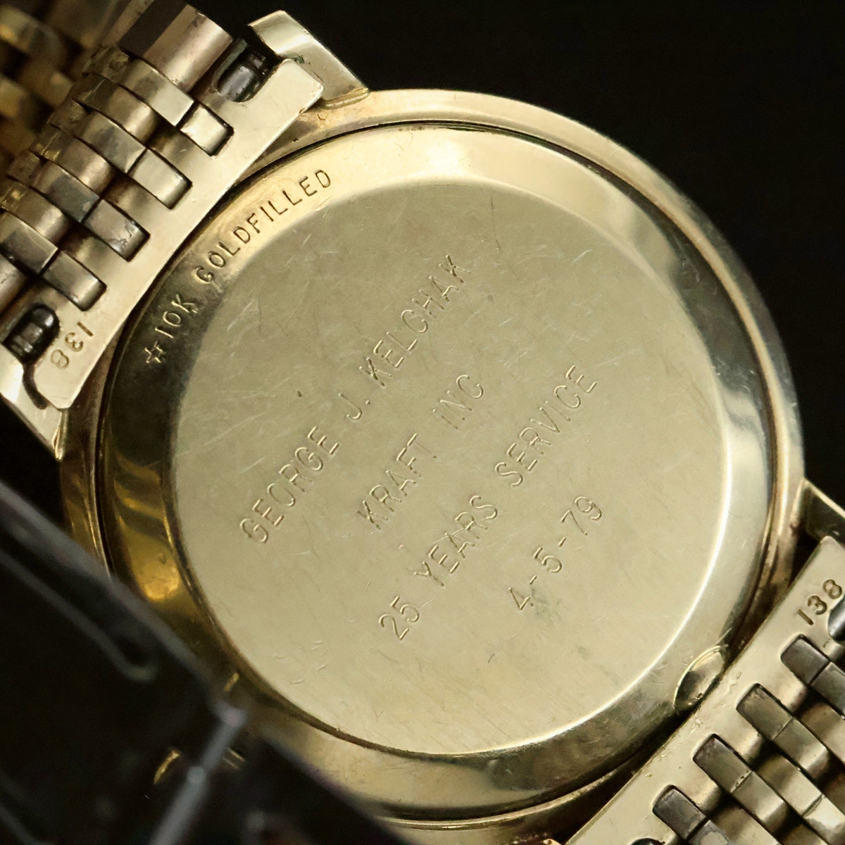 Omega Seamaster De Ville | Quartz | 10K Gold Filled | Named 1979 Service Award, view 16